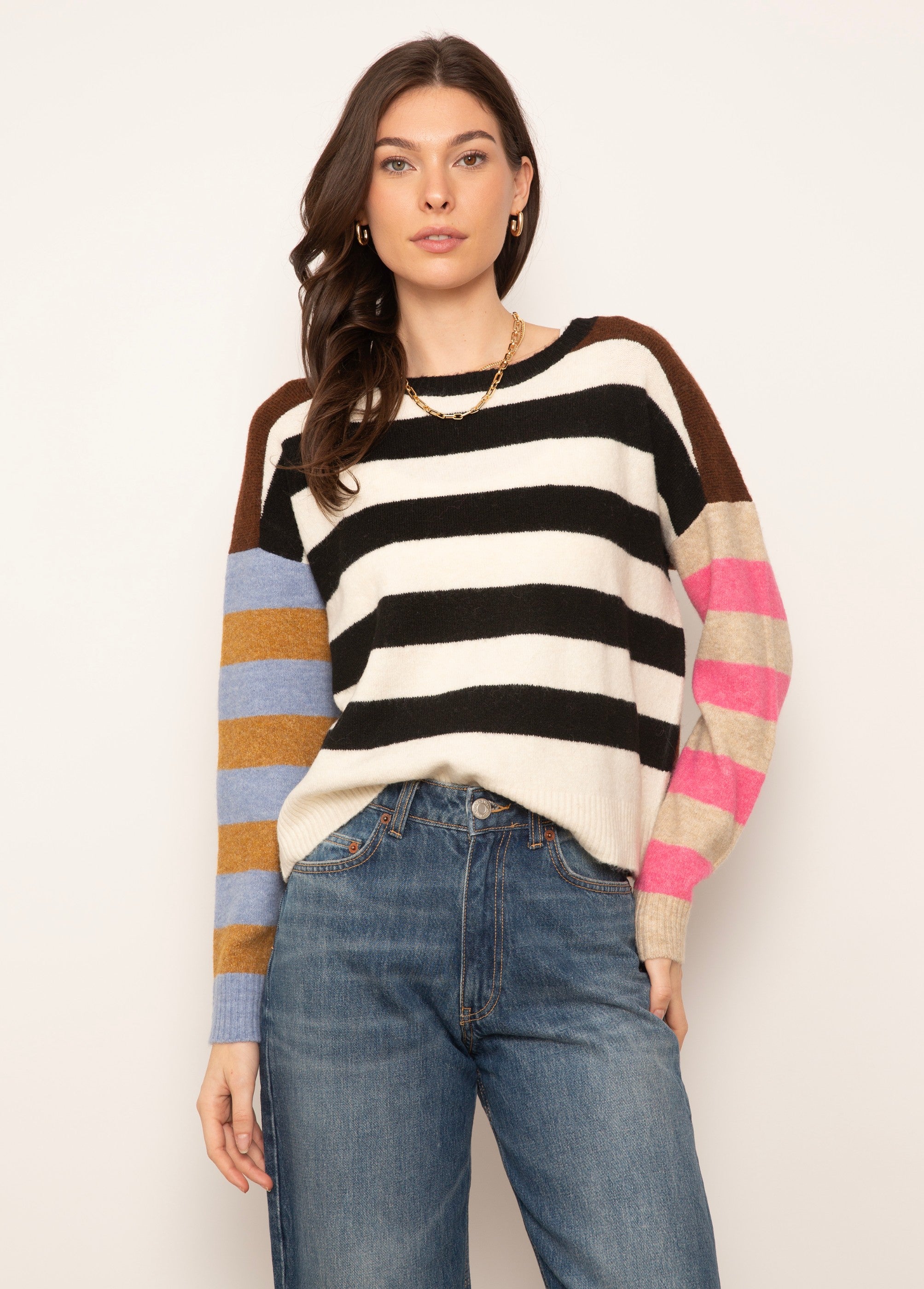 Deacon Striped Crew