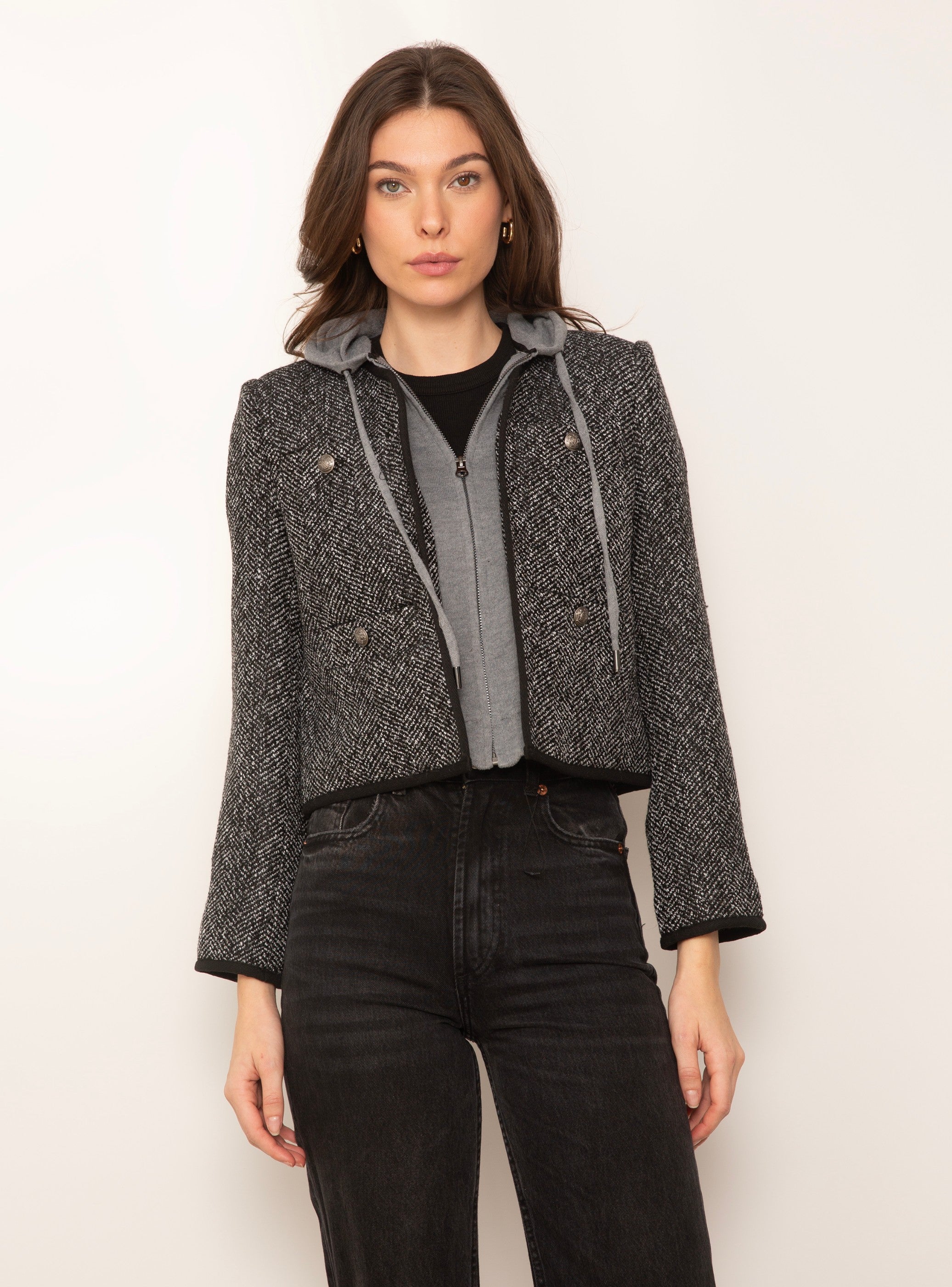 Raya Tweed Dickie Jacket