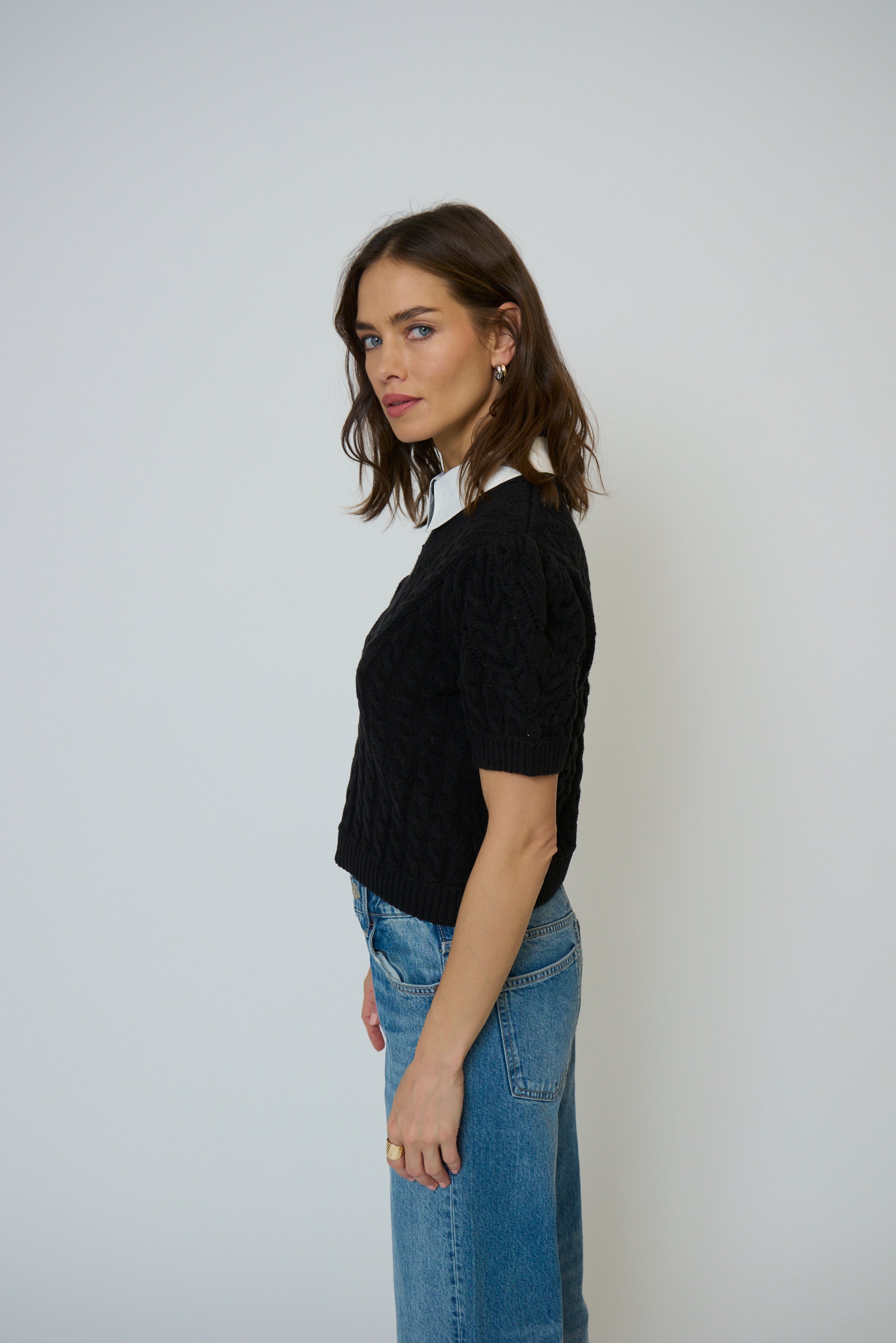 Brooke Short Sleeve Twofer