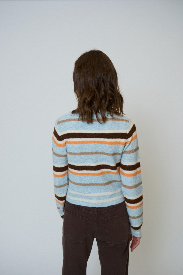Ash Striped Cardigan