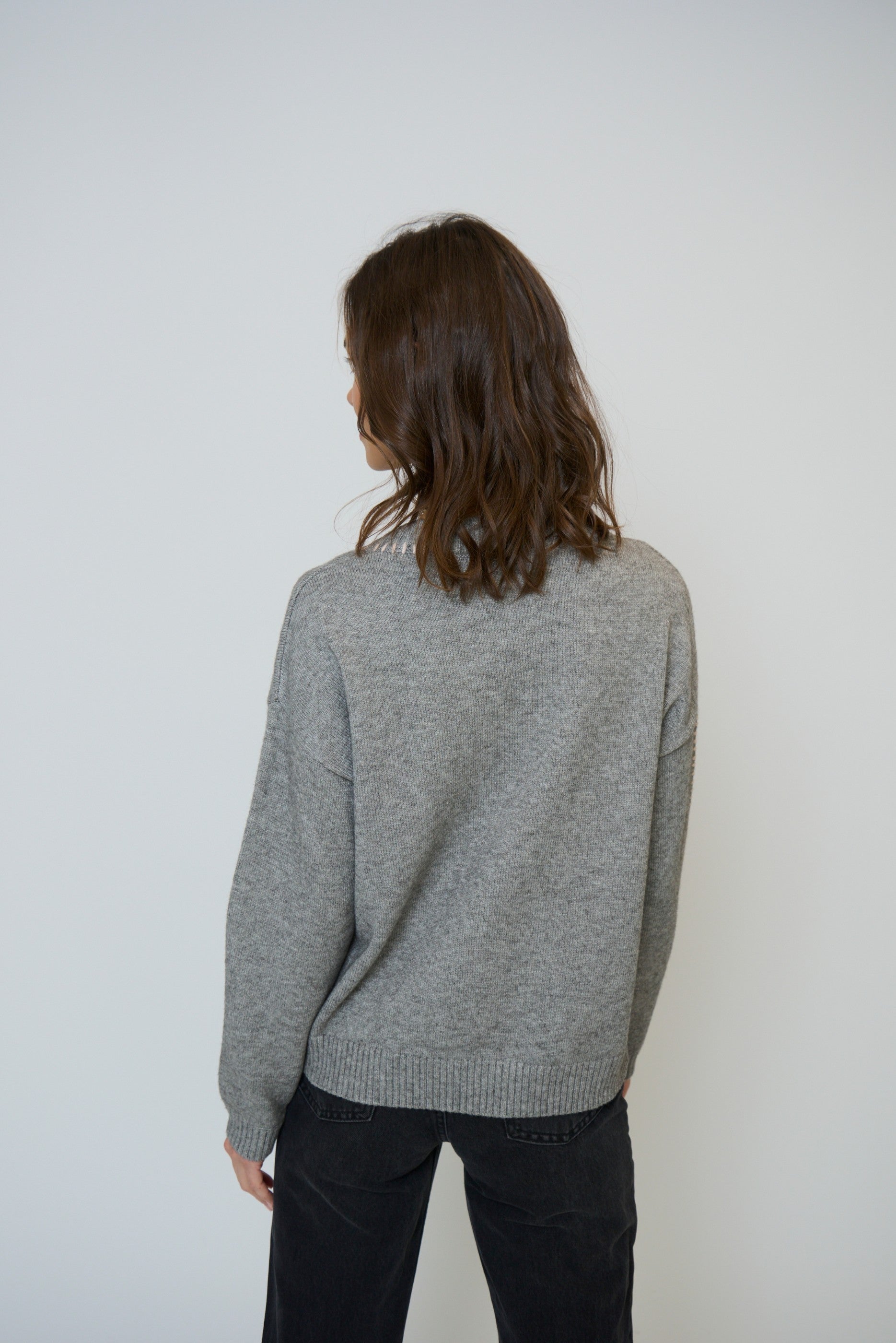 Myra Whipstitch Star Crewneck