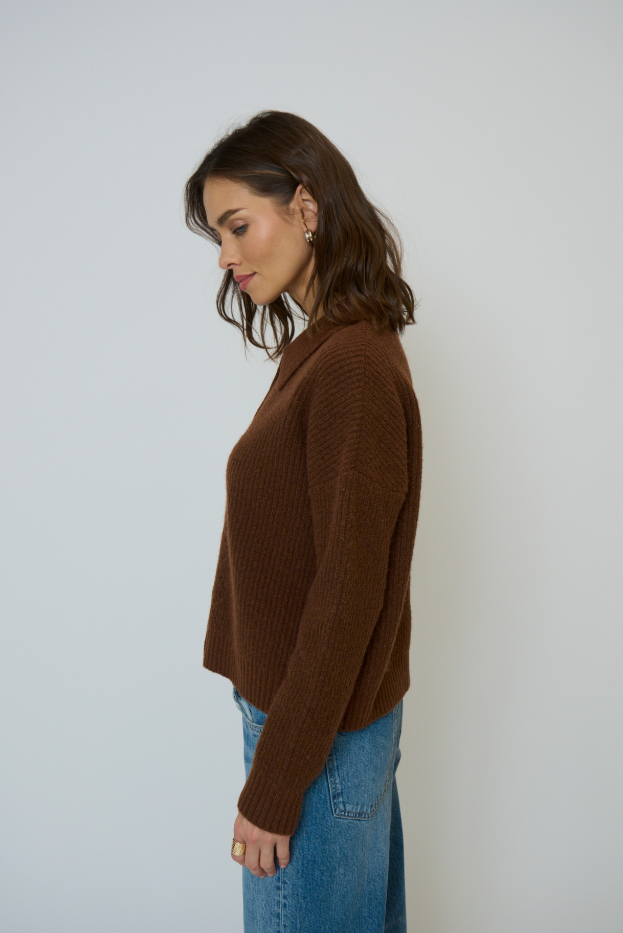 Olivia Pointelle Polo