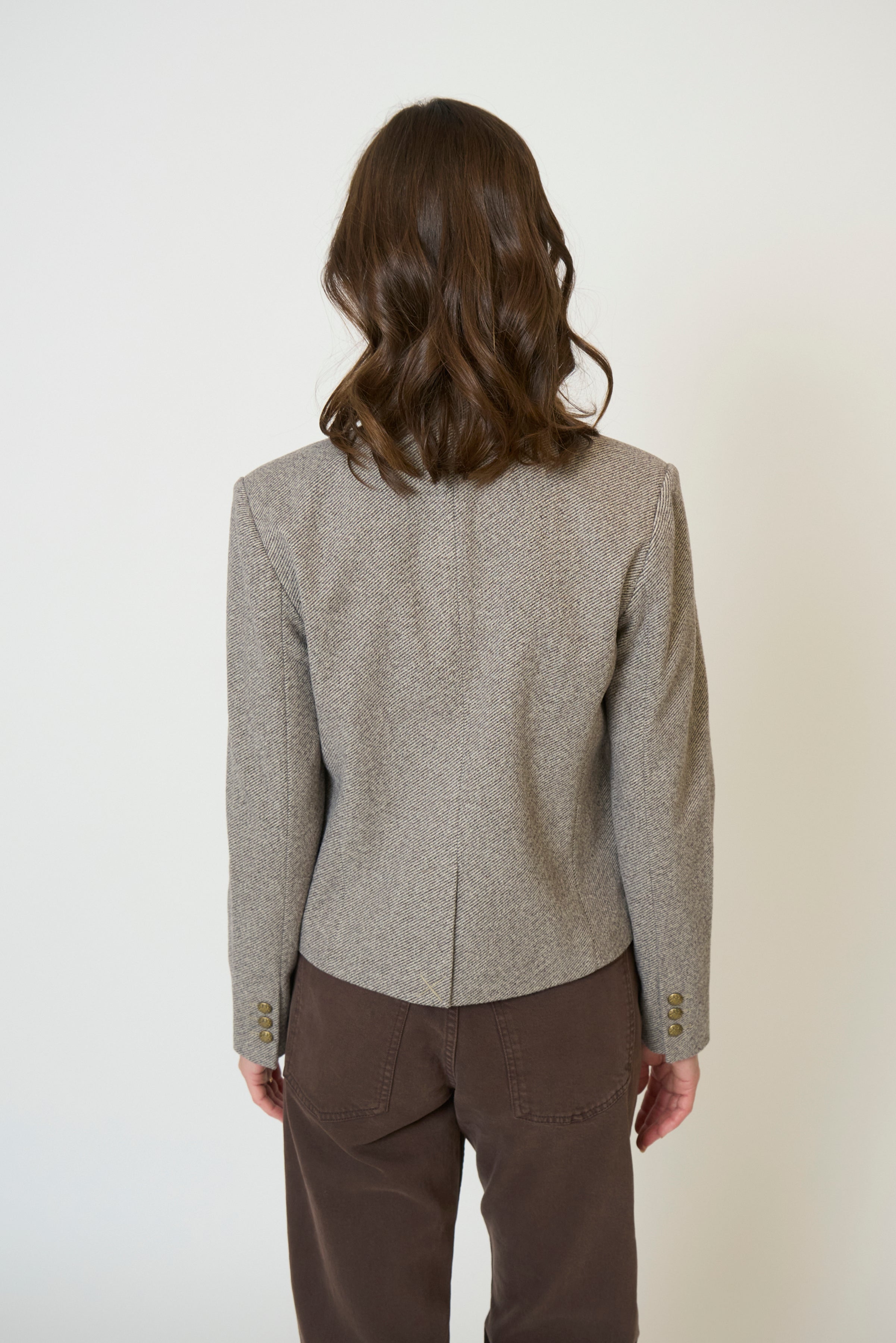 Halsey Mandarin Collar Jacket