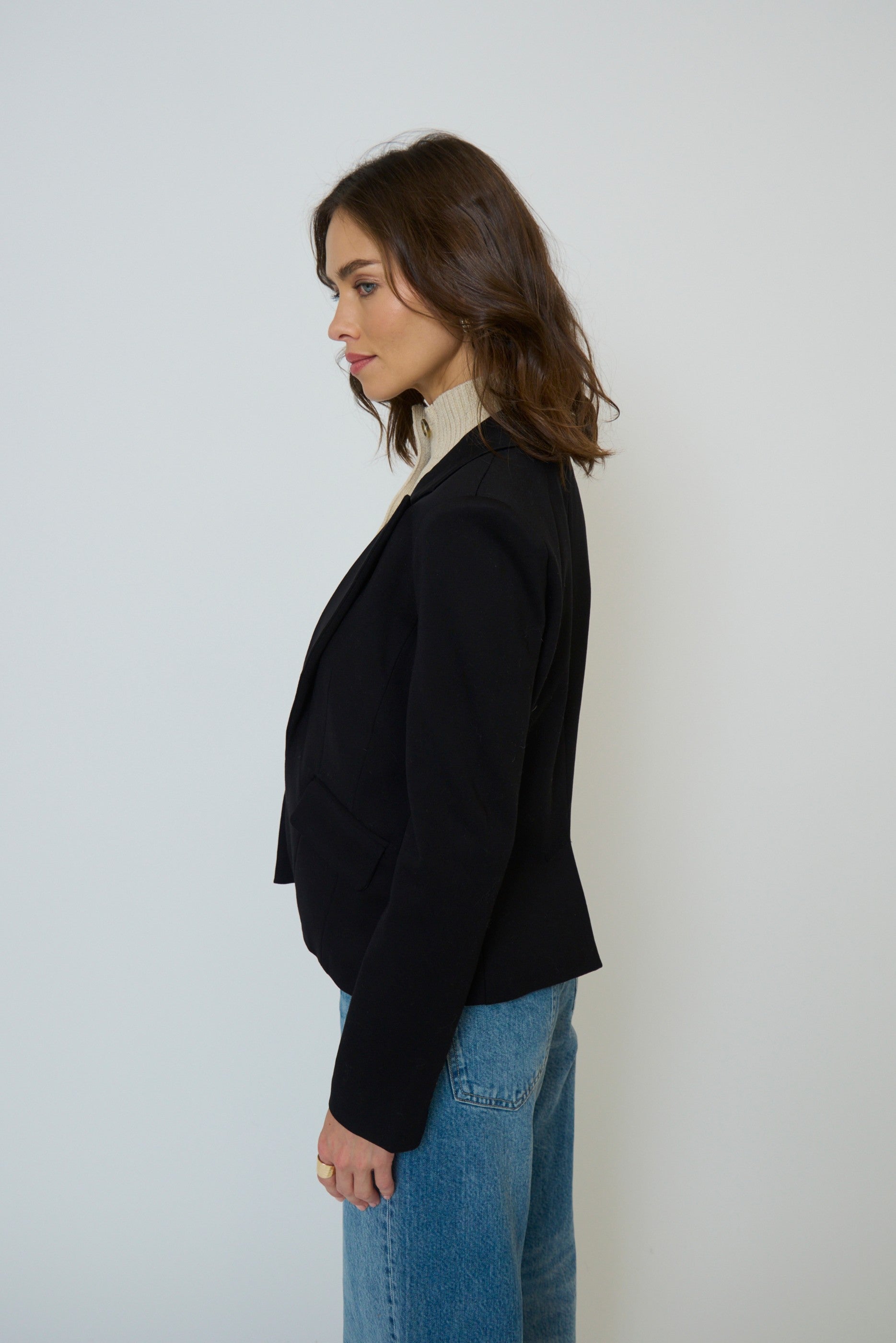 Halsey Ponte Dickey Jacket