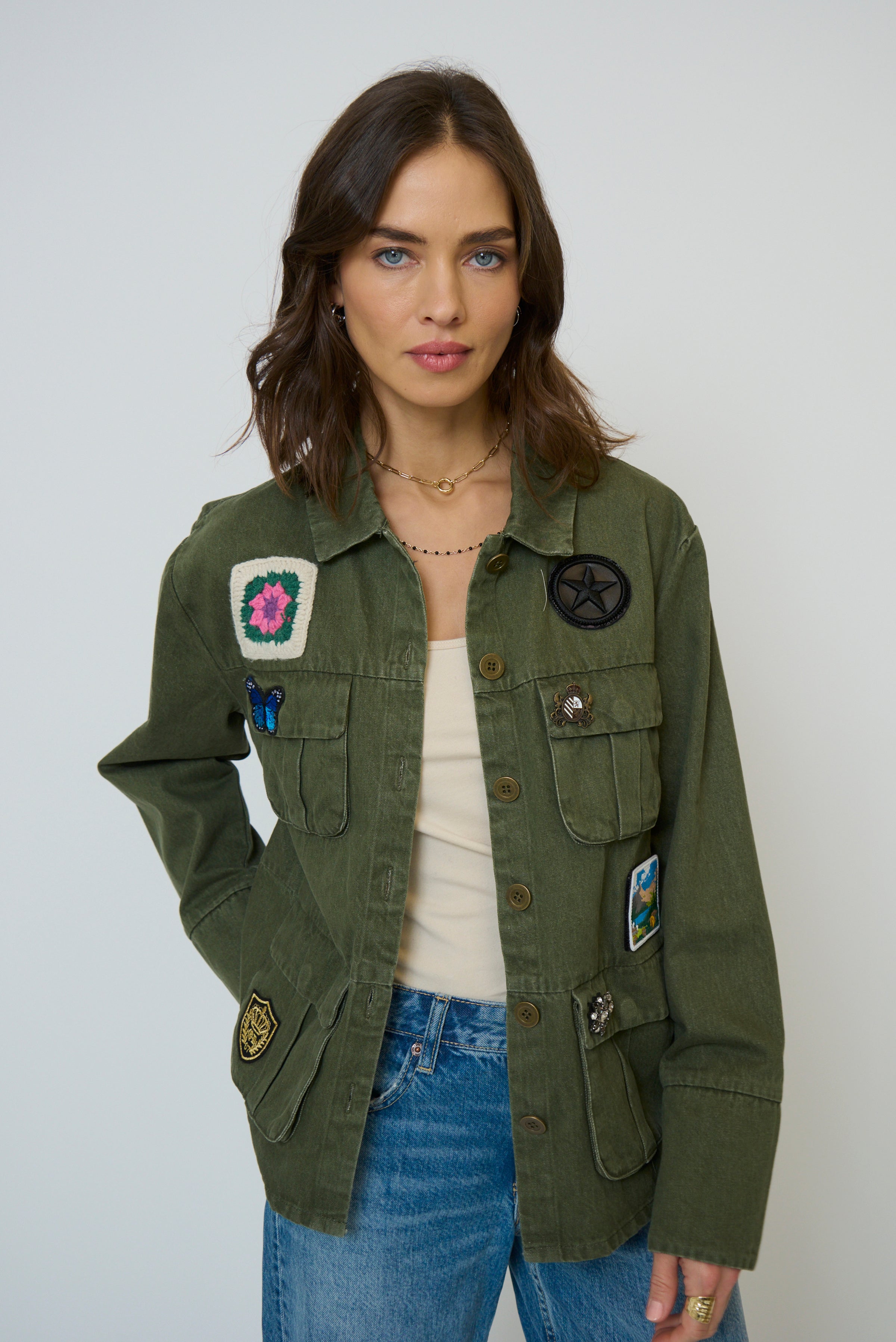 Brady Patch Shacket