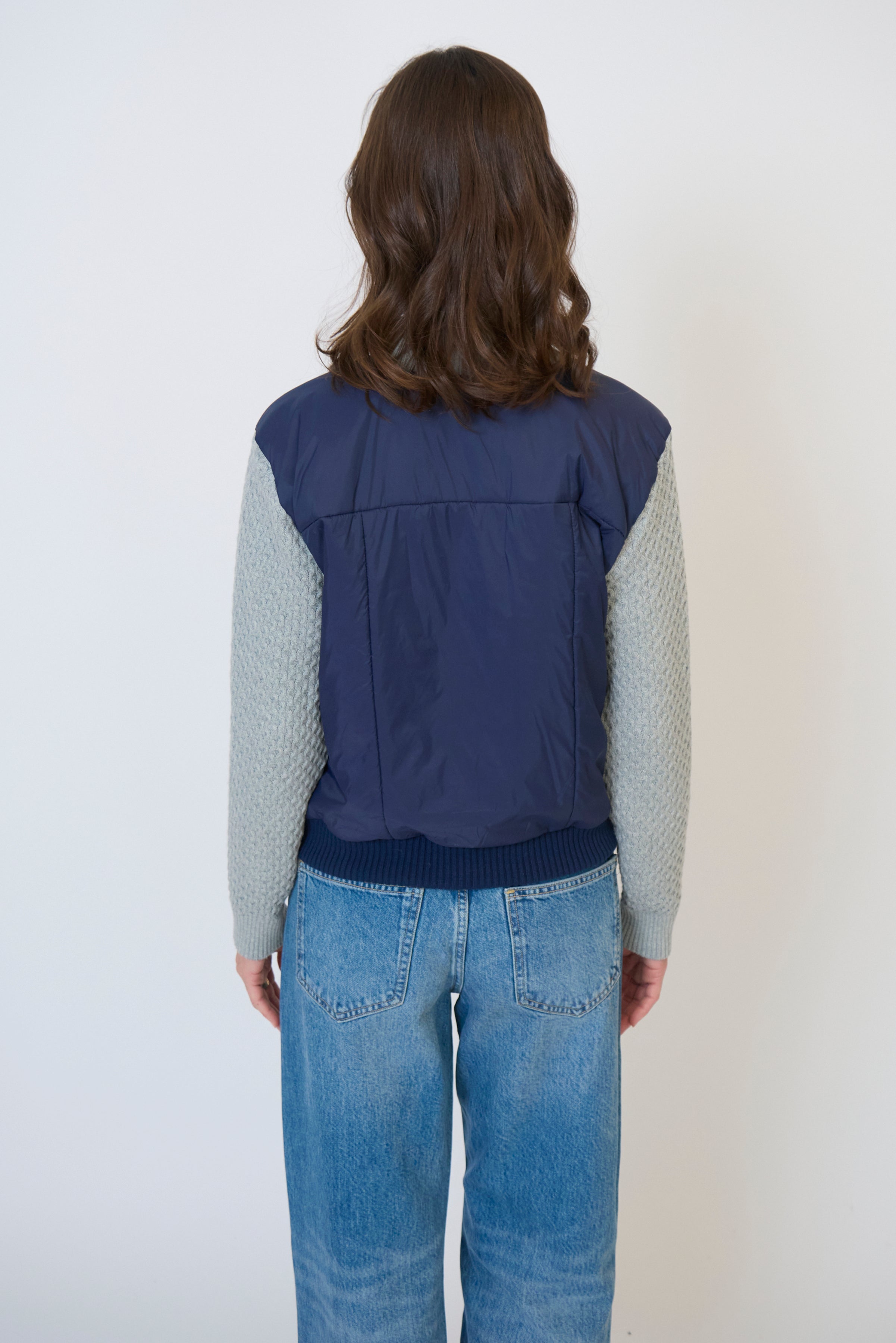 Brady Mixed Media Quilted Jacket