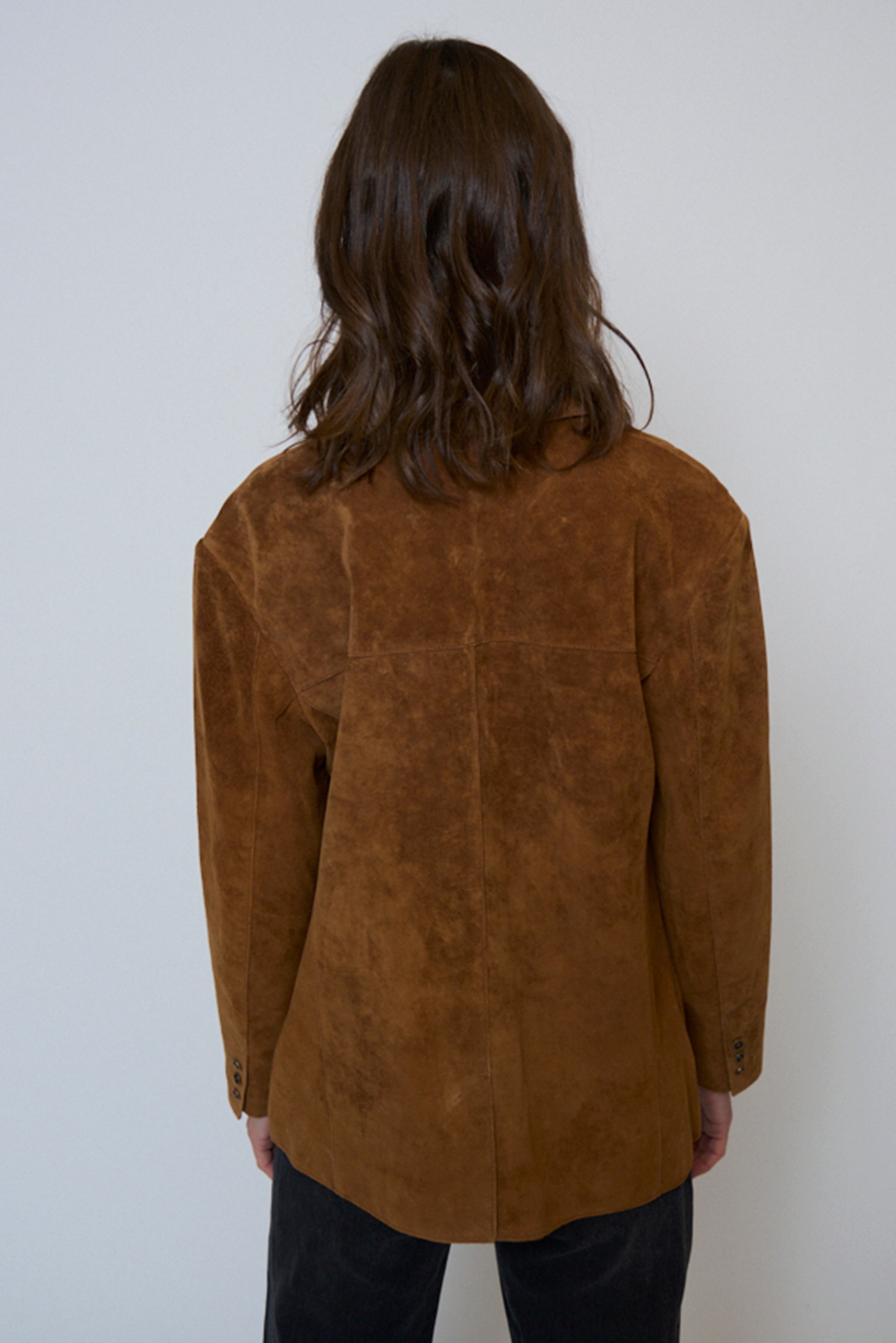Atlas Suede Bf Blazer