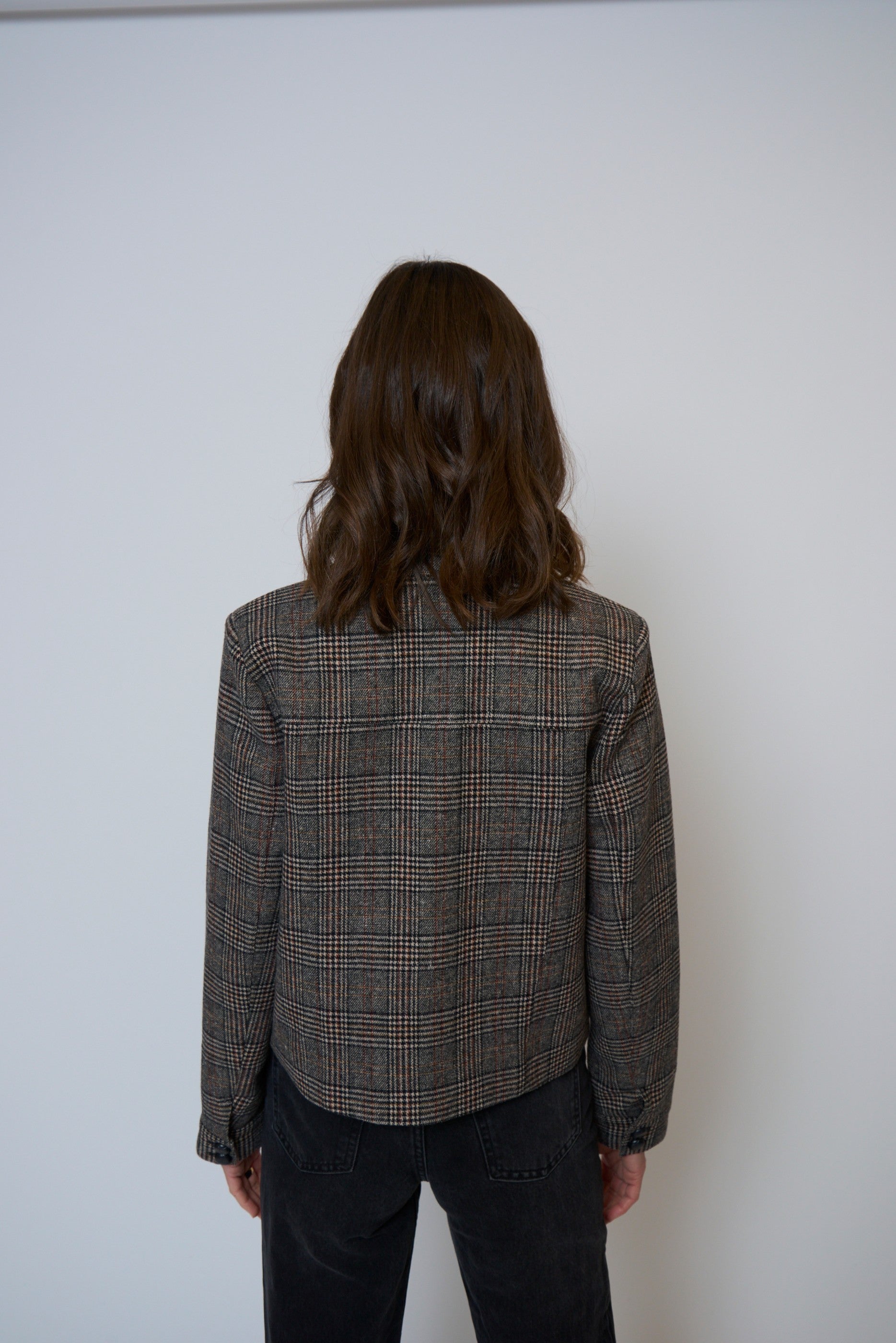 Eden Plaid Double Pocket Jacket