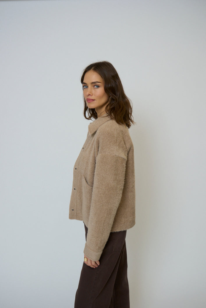 Billie Cropped Barn Jacket