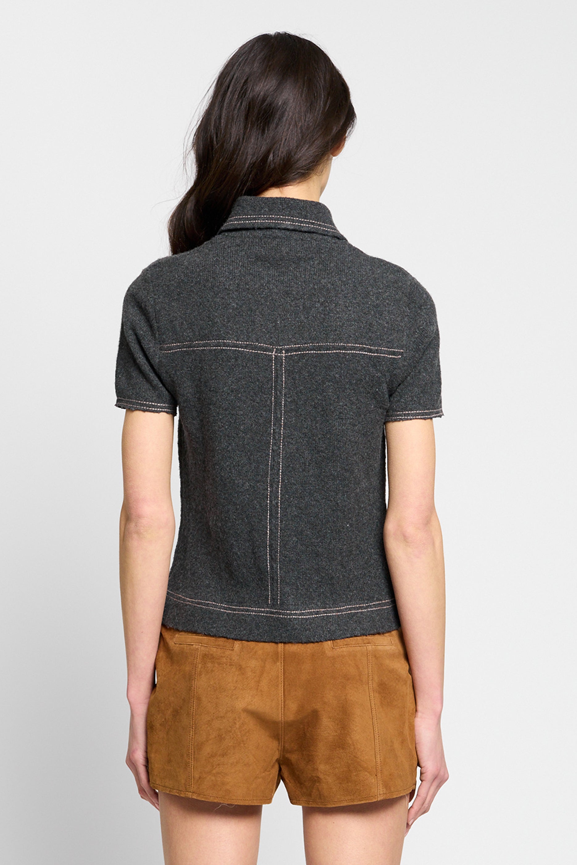 Sienna Western Short Sleeve Sweater