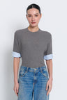 Sienna Shirt Cuff Sweater