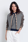 Marlo Mixed Check Cardigan