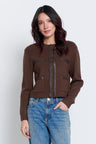 Vesper Vegan Combo Sweater Jacket
