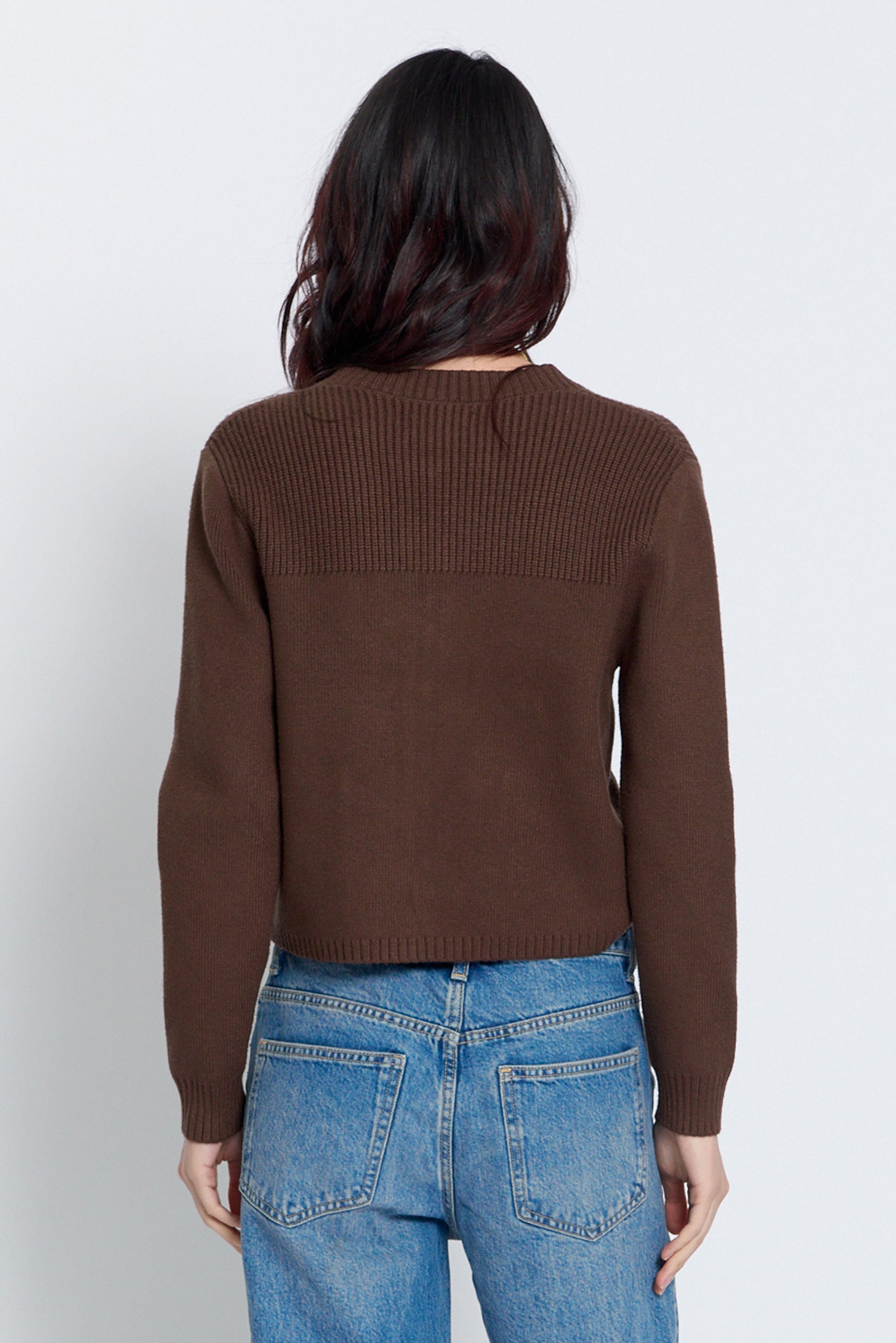 Vesper Vegan Combo Sweater Jacket