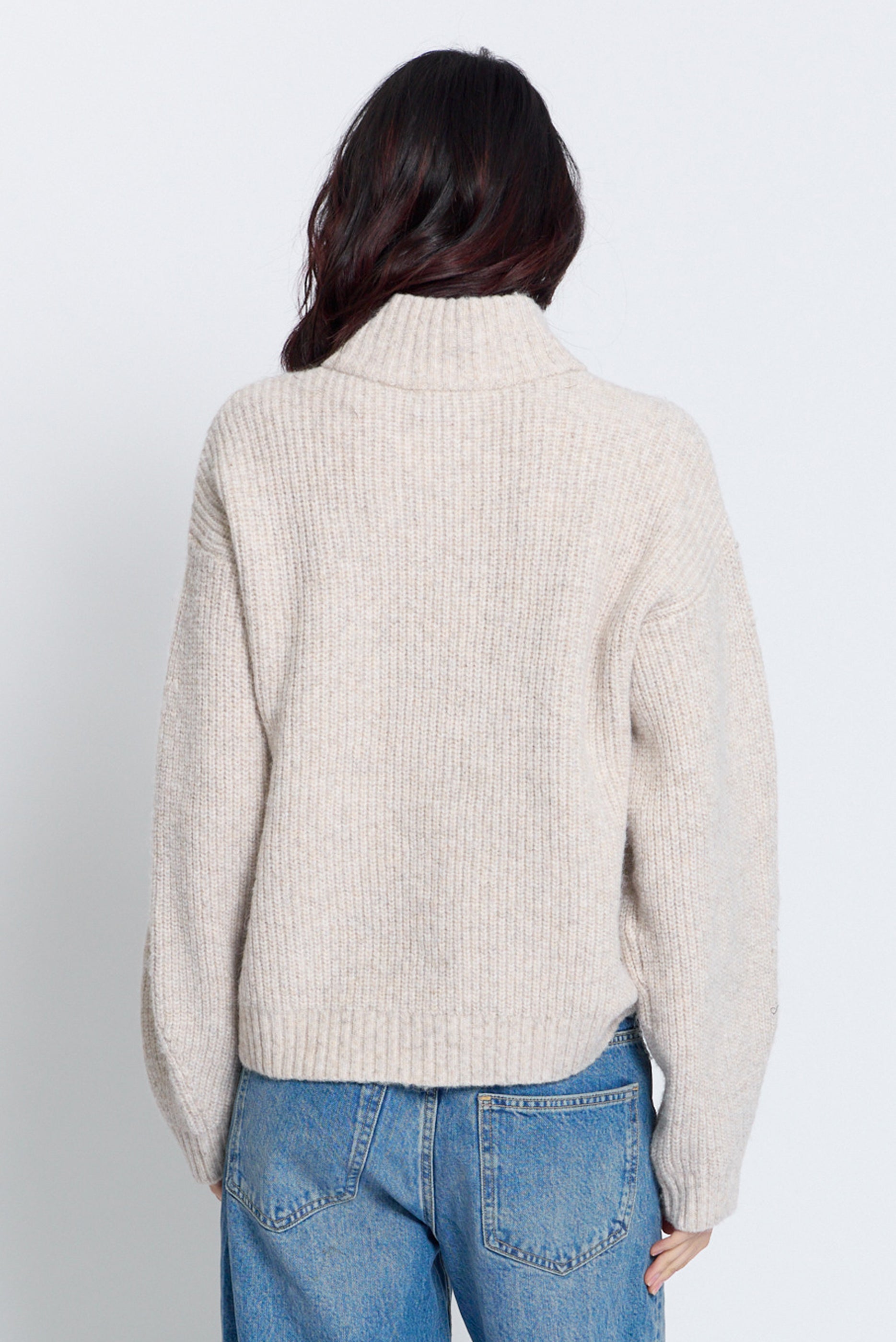 Vesper Oversized Chunky Double Full Zip