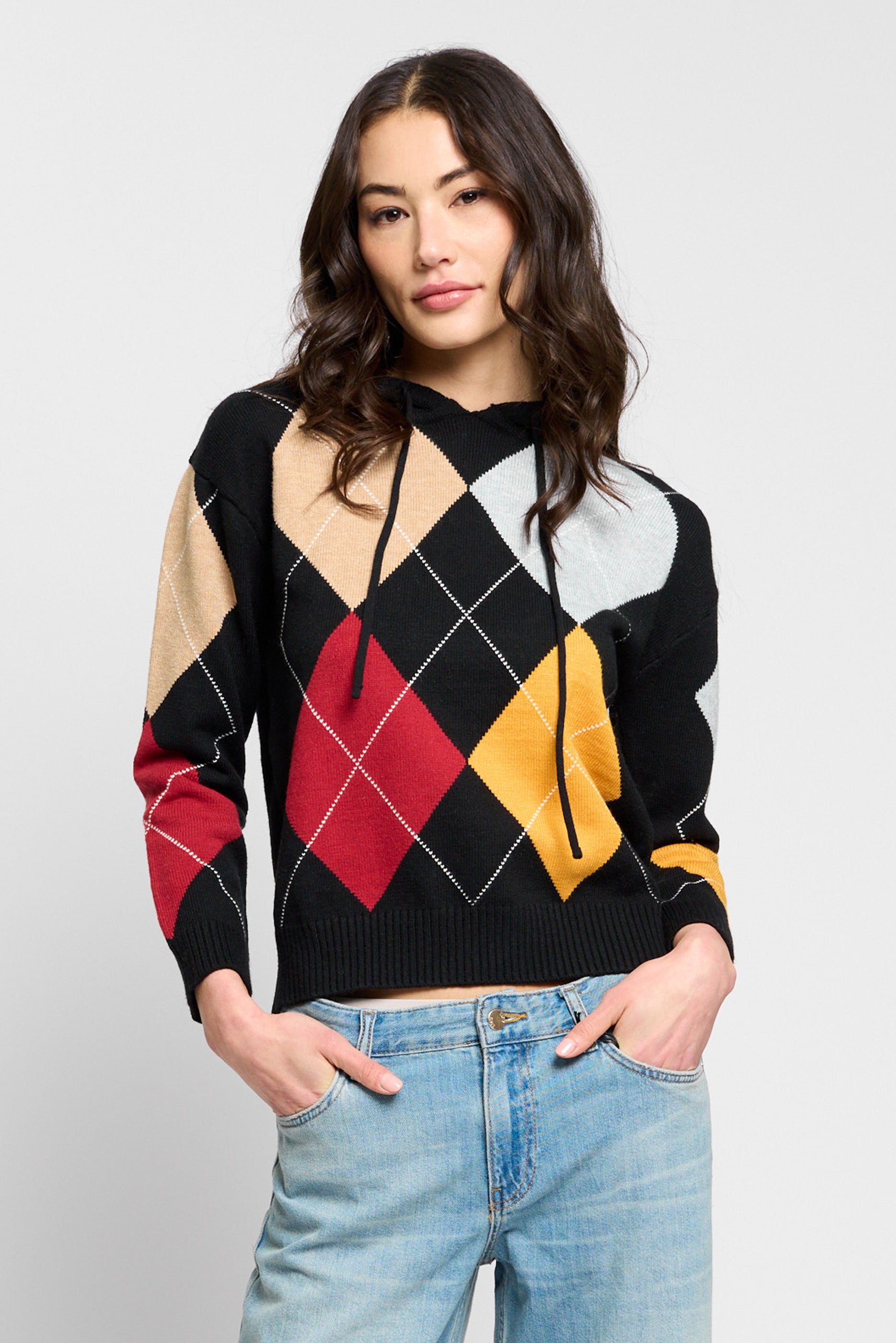 Astrid Argyle Hoodie