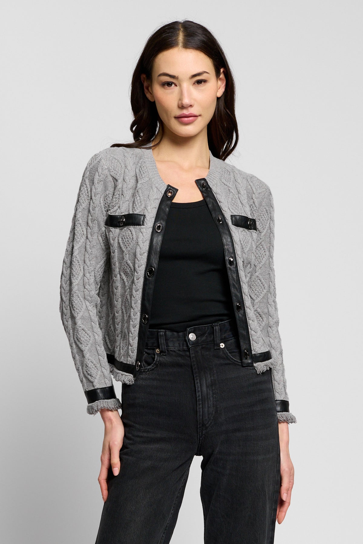 Kara Cable Turnlock Cardi