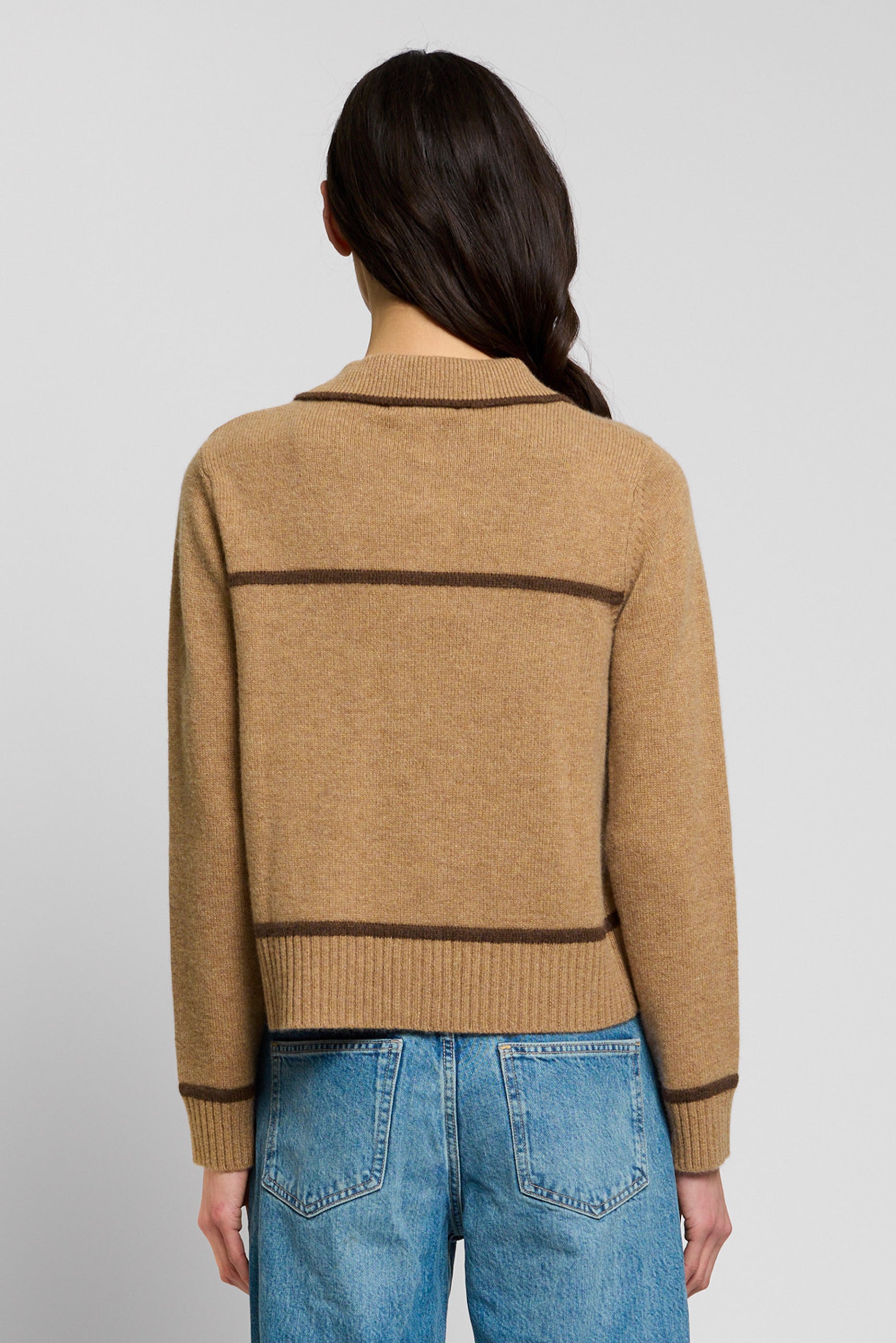Thea Cashmere Button Up