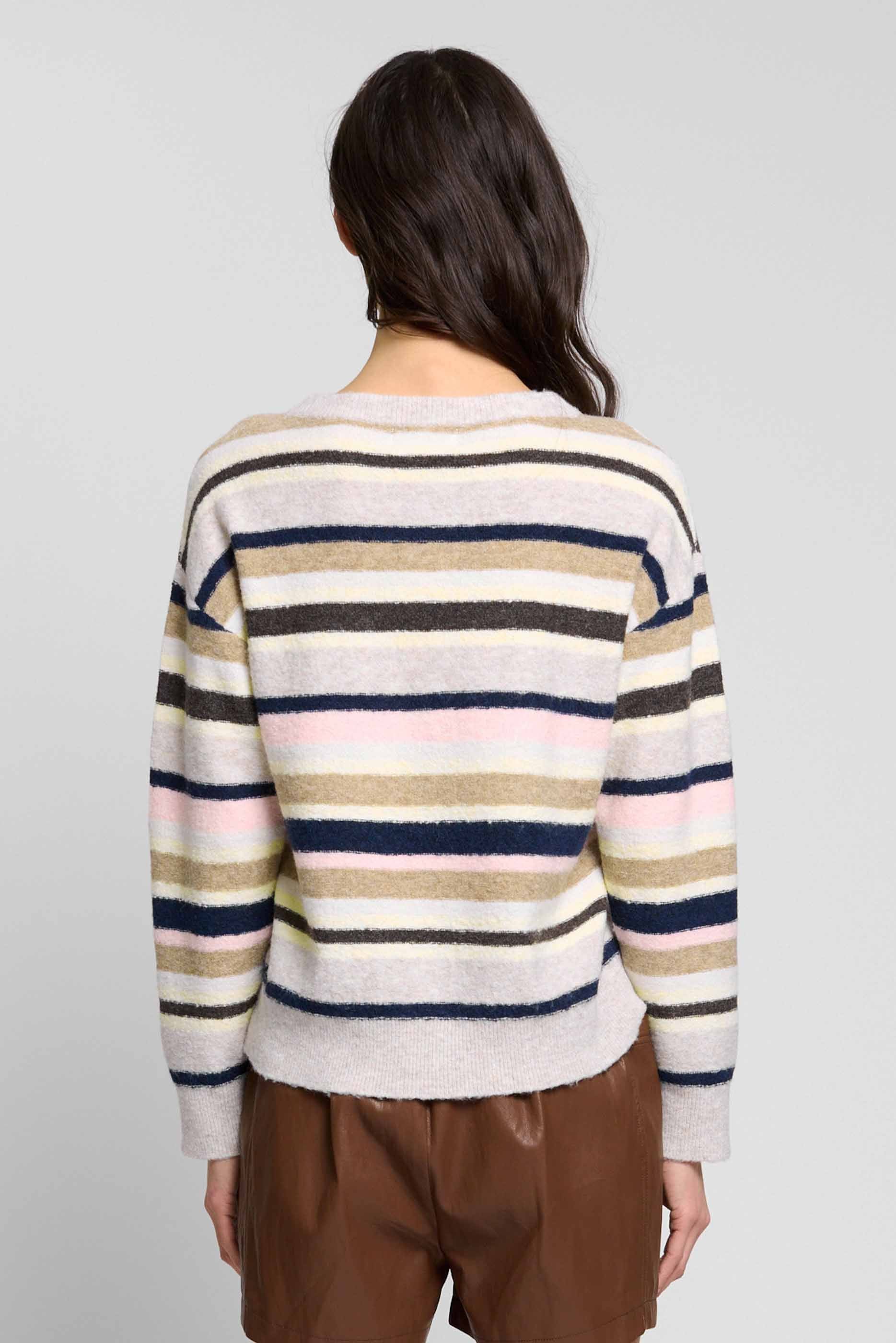 Birch Striped Crew