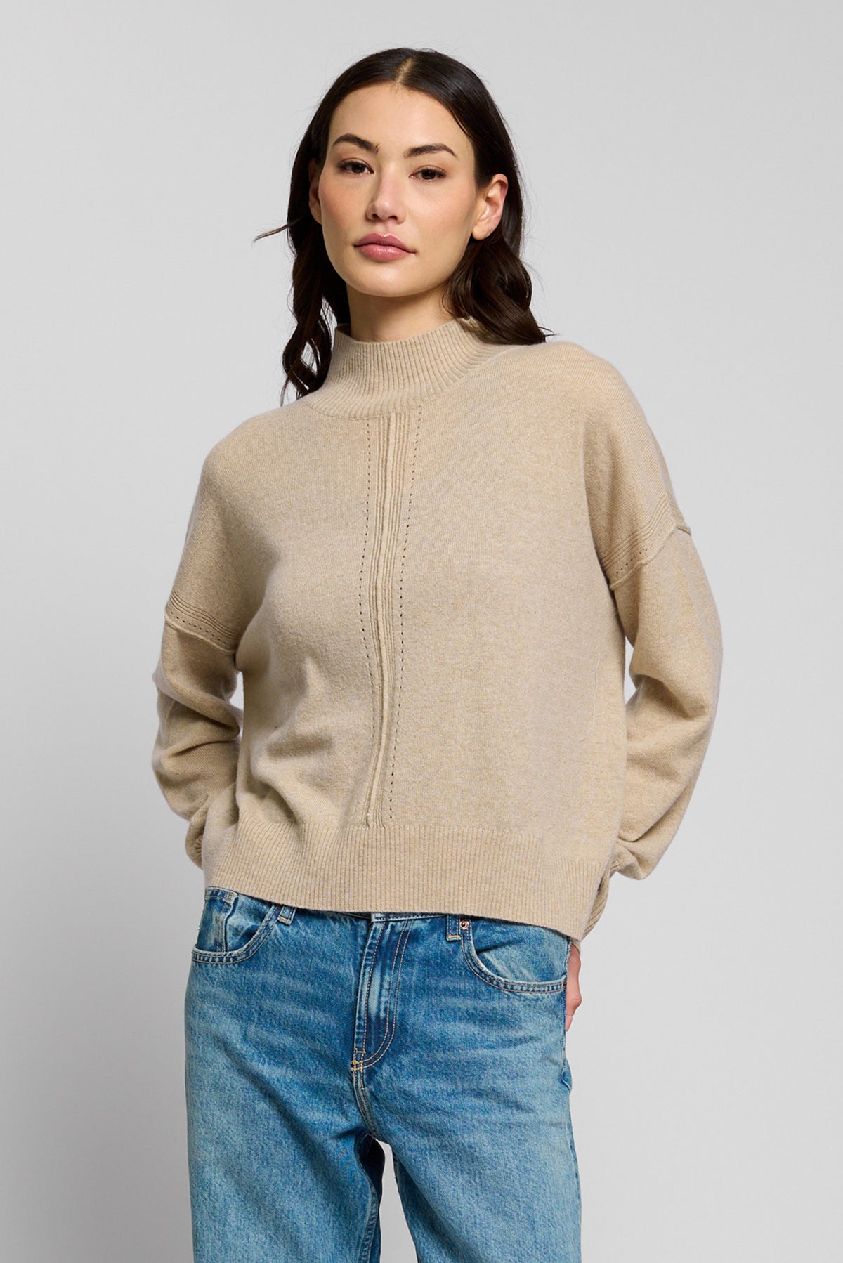 Thea Cashmere Oversized T Neck