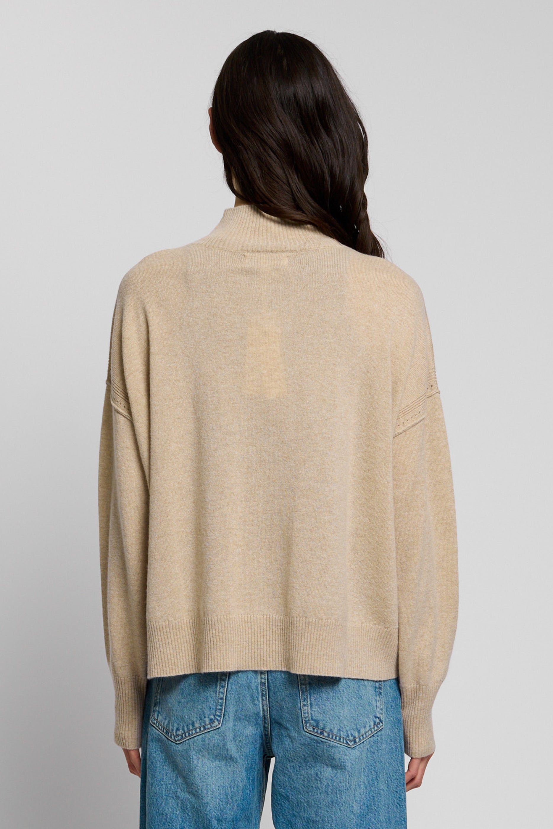 Thea Cashmere Oversized T Neck
