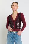 Amaya Sequin Cardigan
