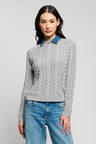 Nash Denim Collar Sweater