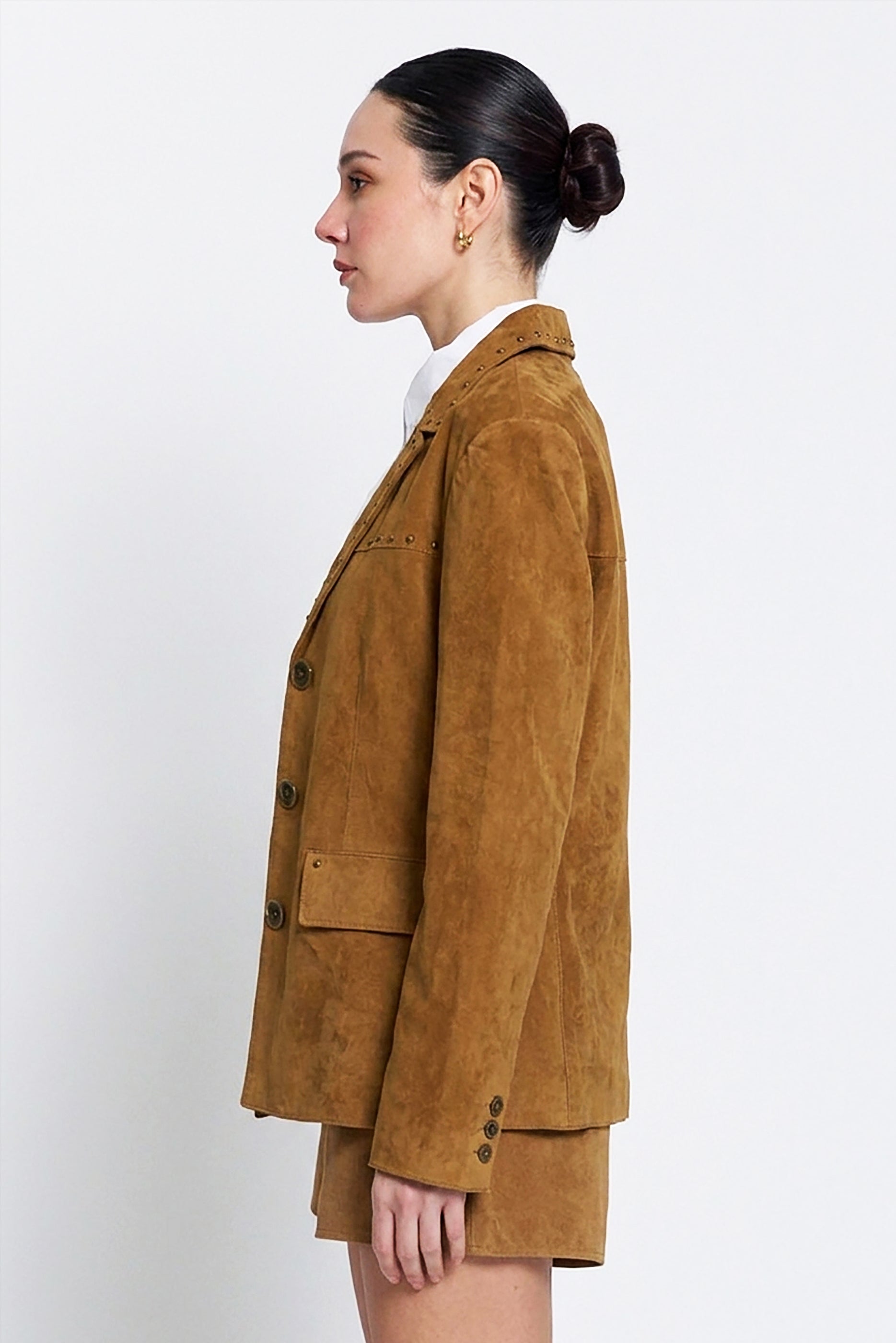 Odessa Studded Bf Blazer