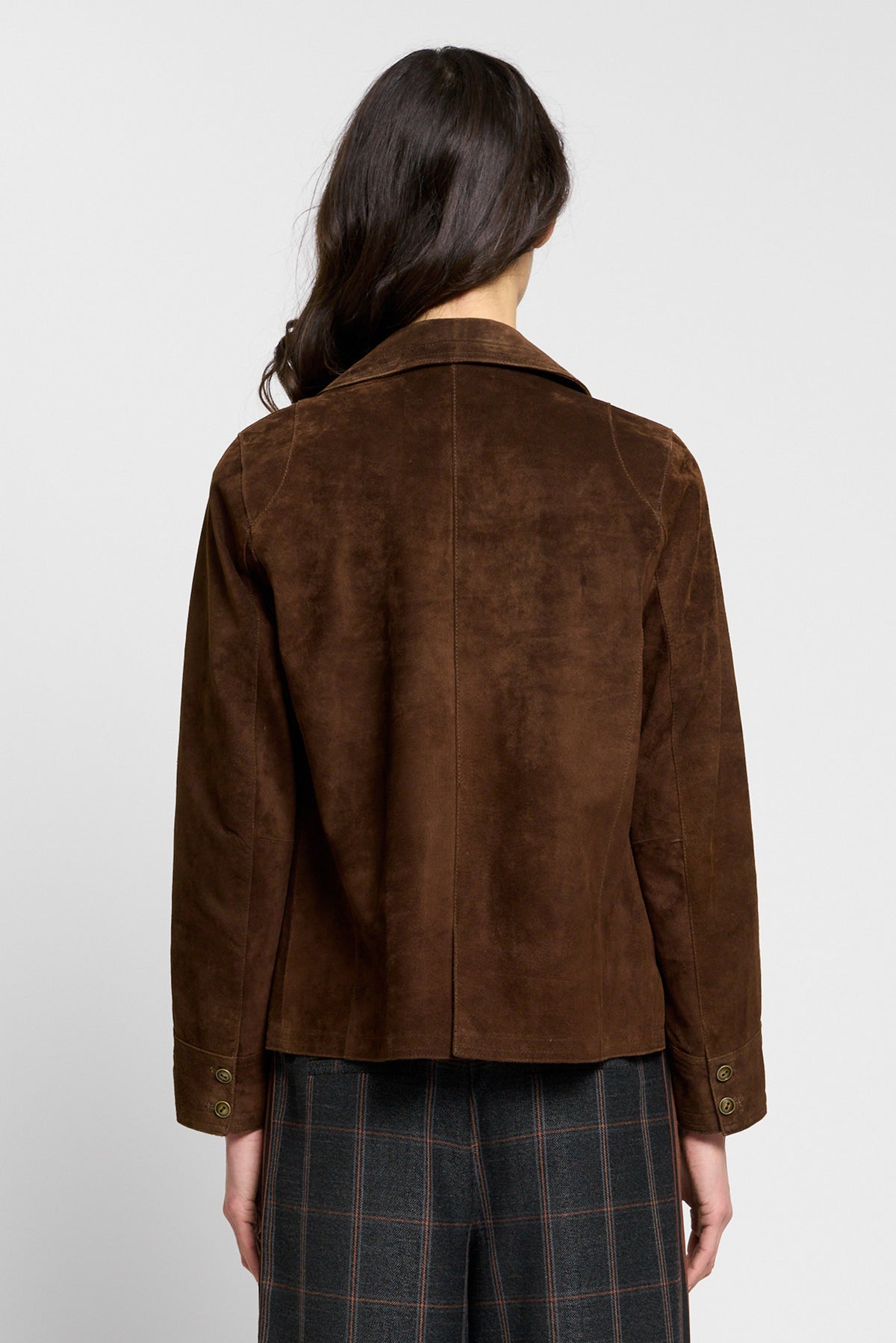 Vesper Genuine Suede Blazer
