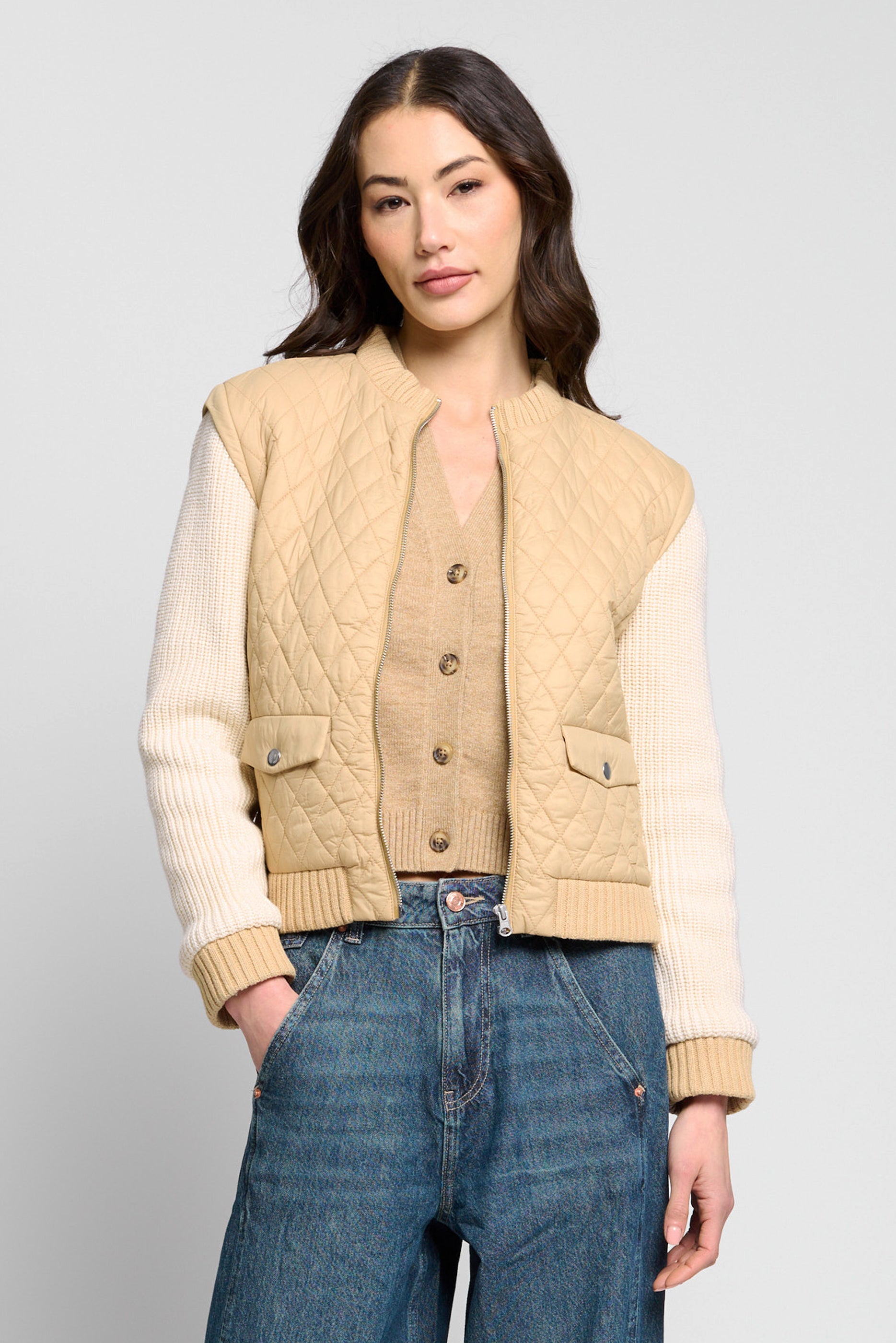 Hudson Nylon Sweater Slv Jkt
