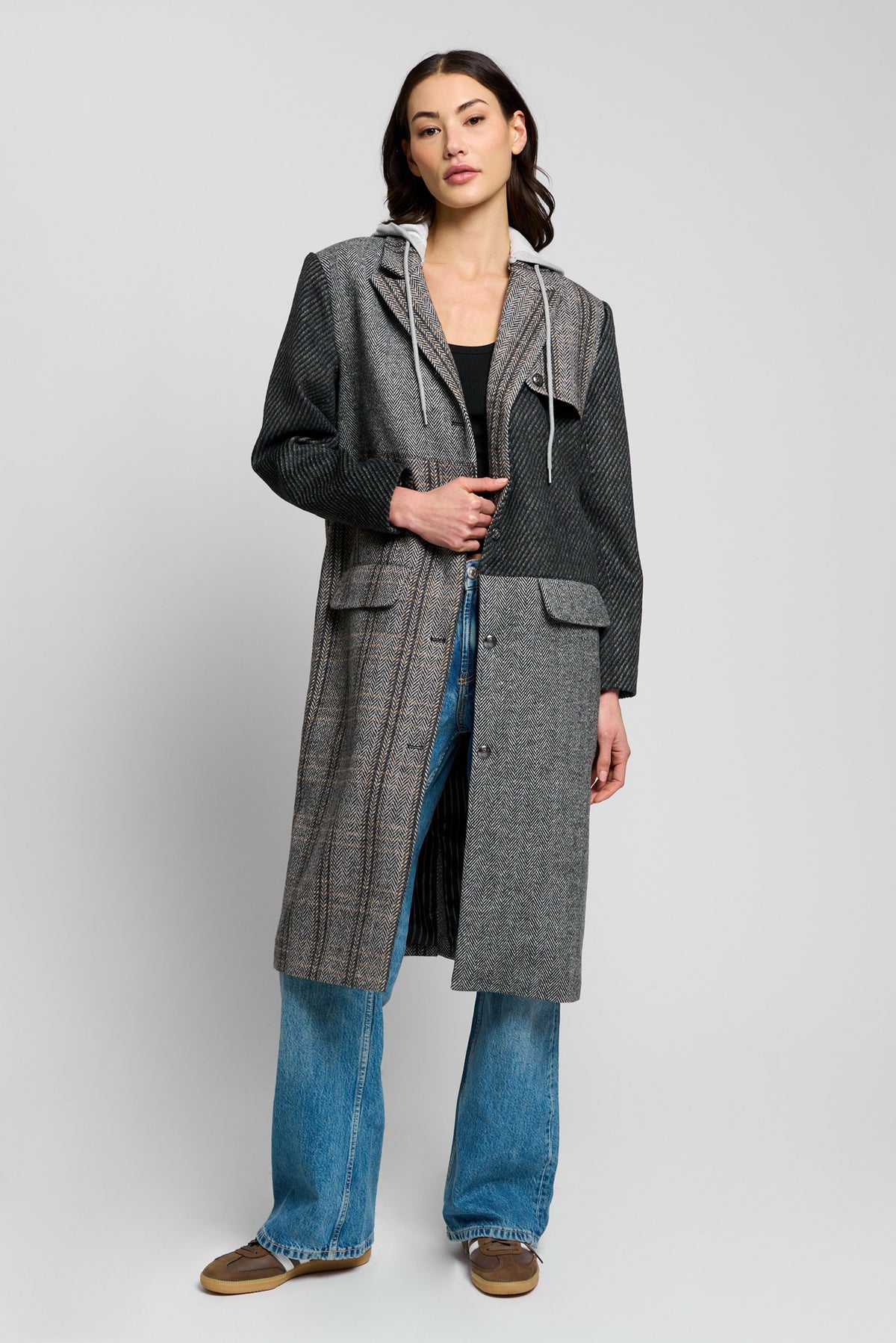 Orla Patchwork Dickie Coat