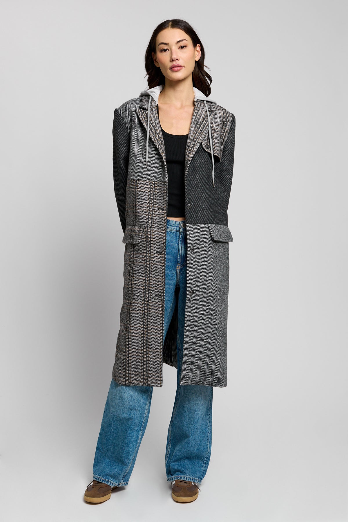 Orla Patchwork Dickie Coat