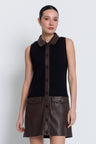 Avery Vegan Combo Sweater Dress