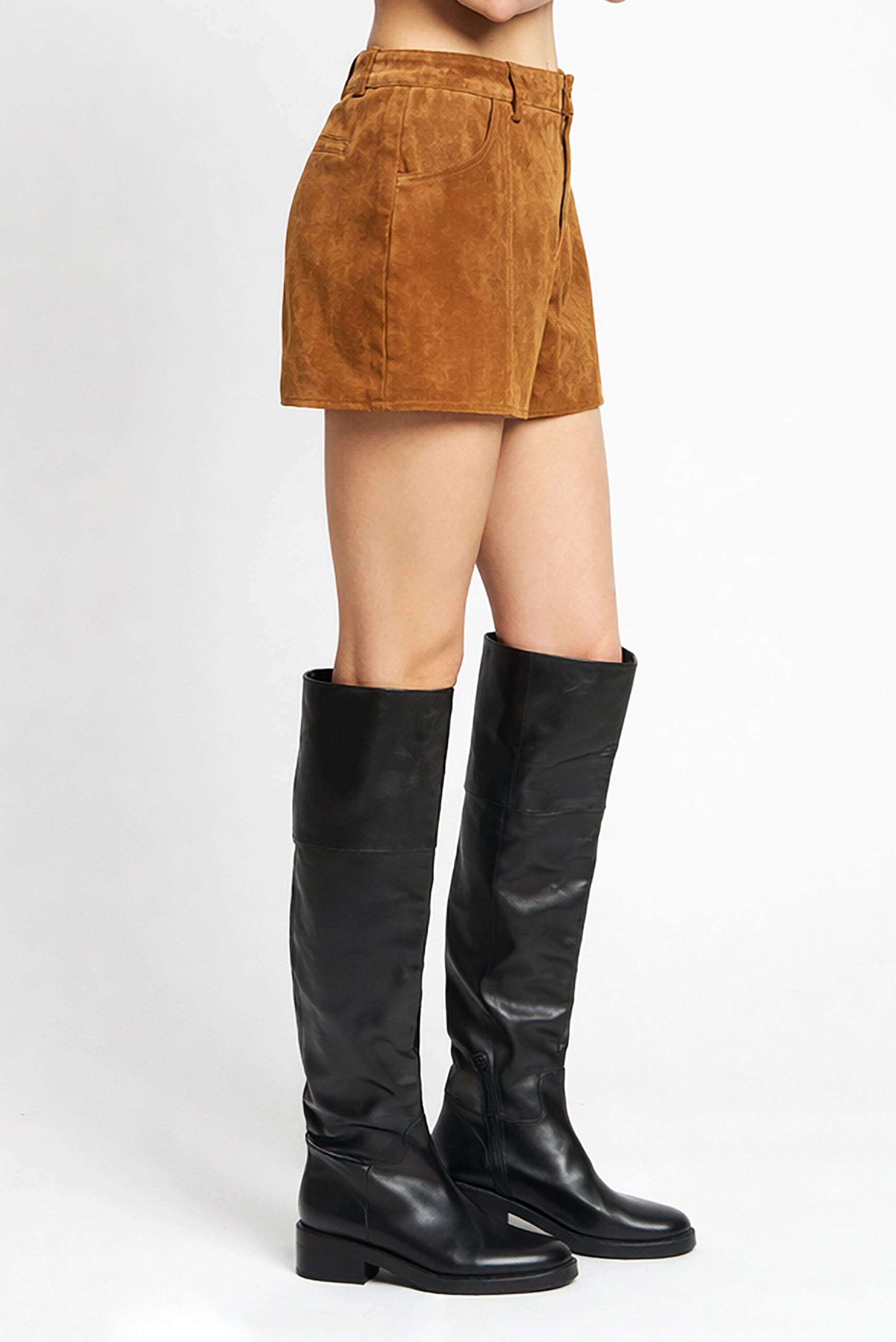 Odessa Genuine Suede Short