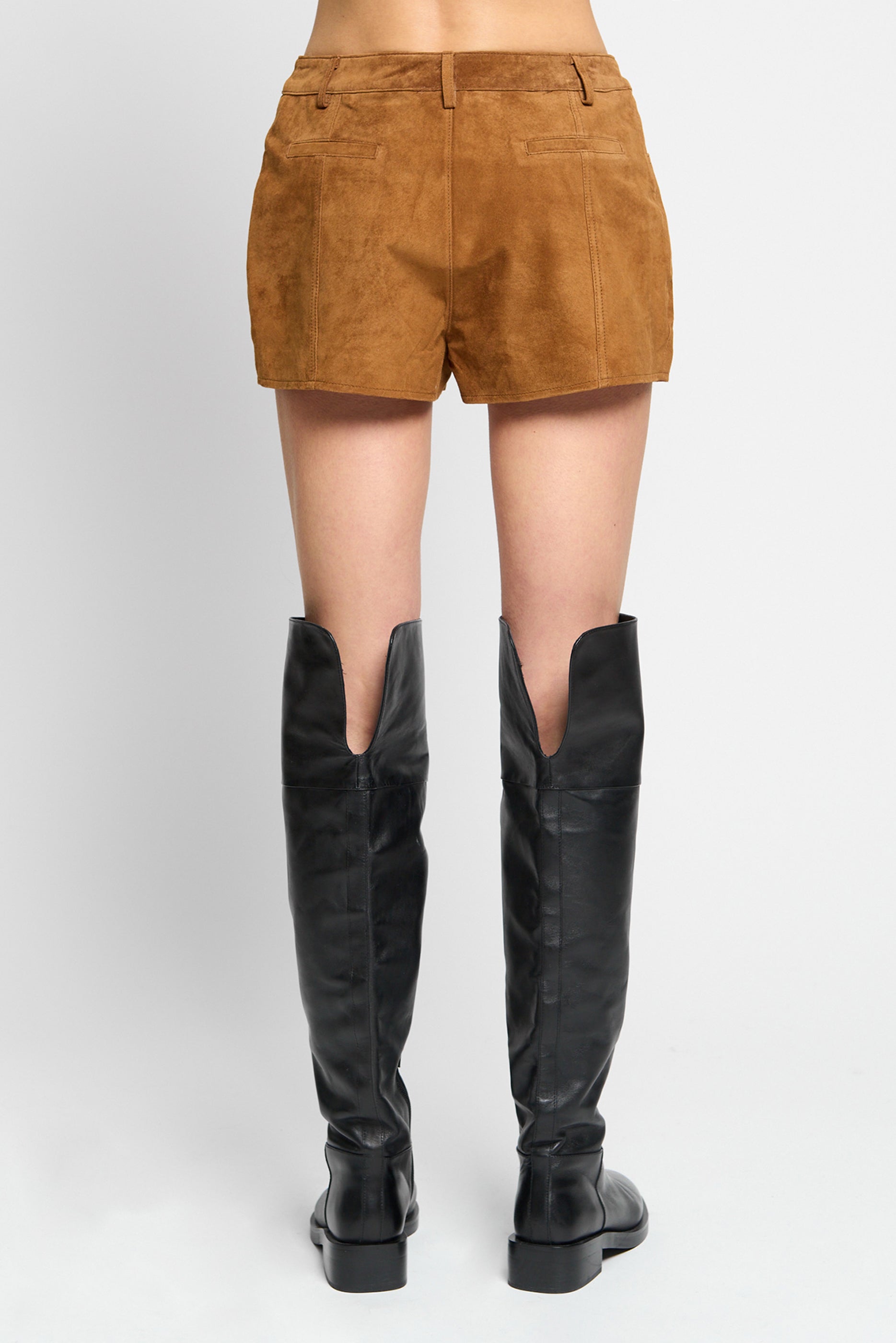 Odessa Genuine Suede Short