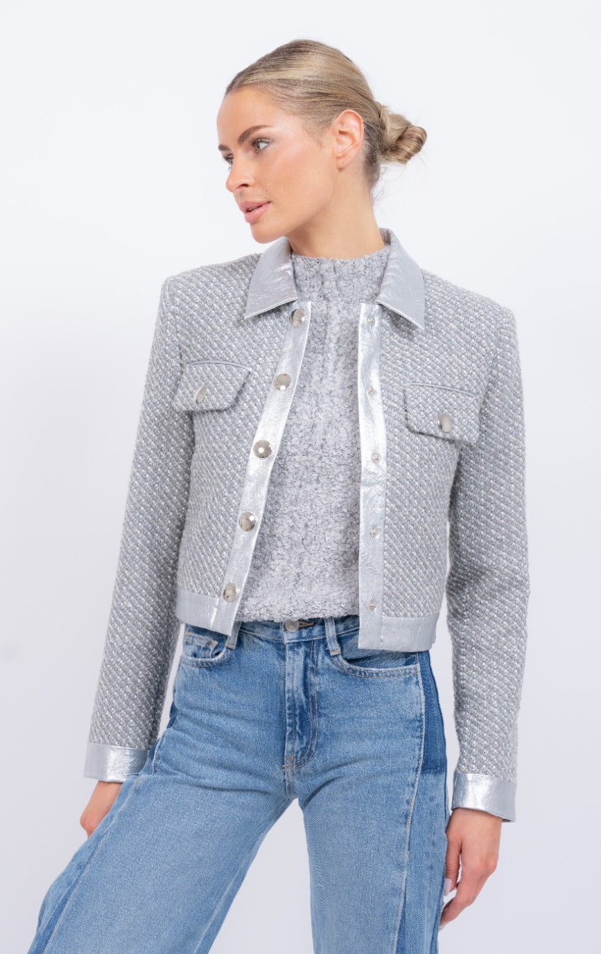 Phoebe Tweed Shacket