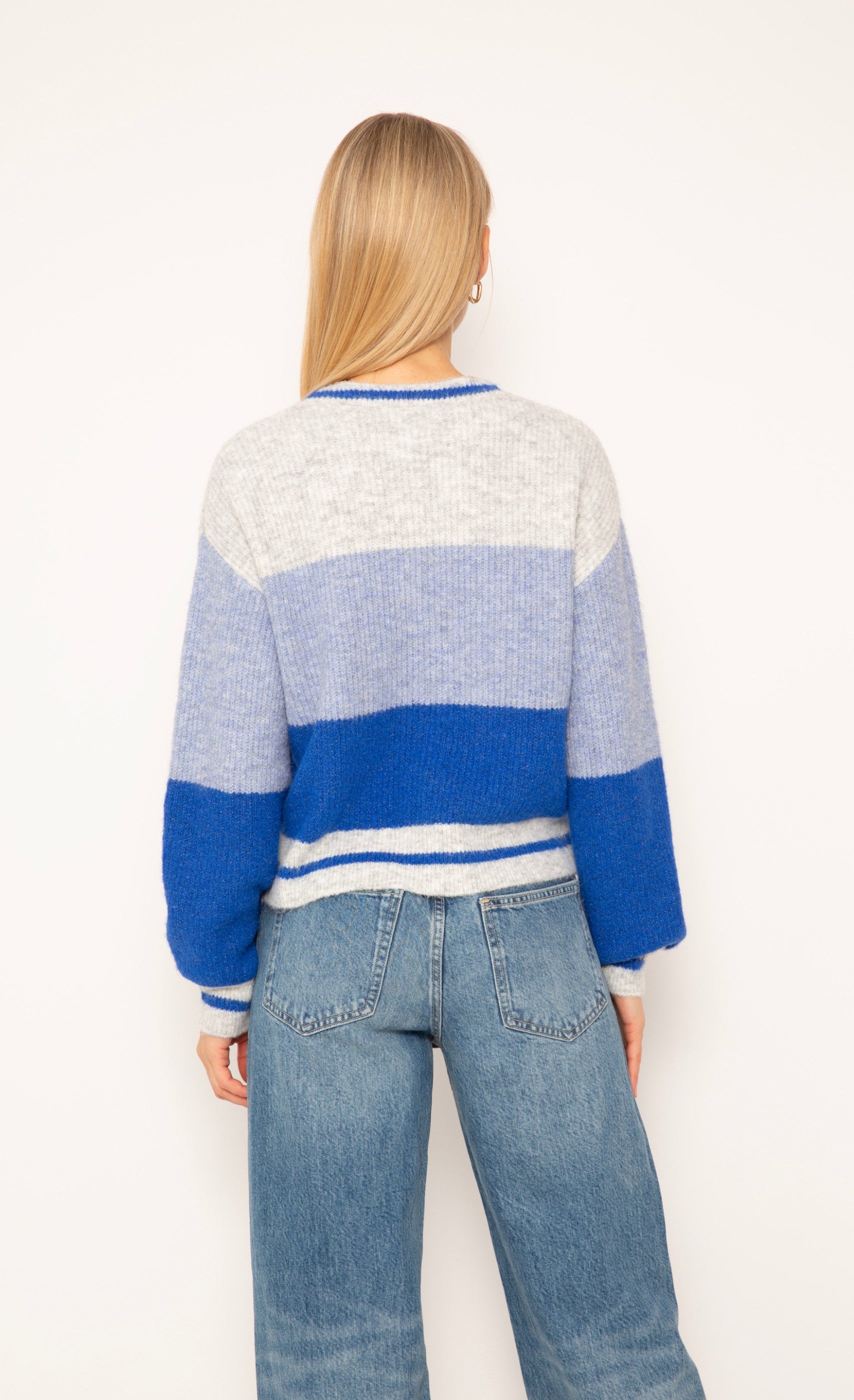 Indigo Stripe Sweater