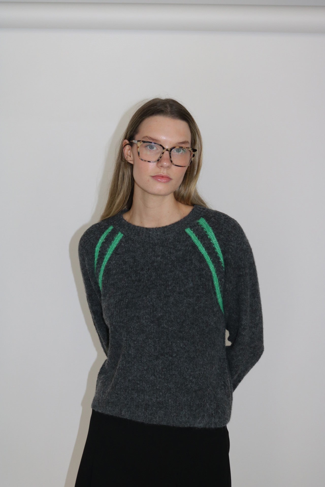 Lilia Herringbone Stitch Crew