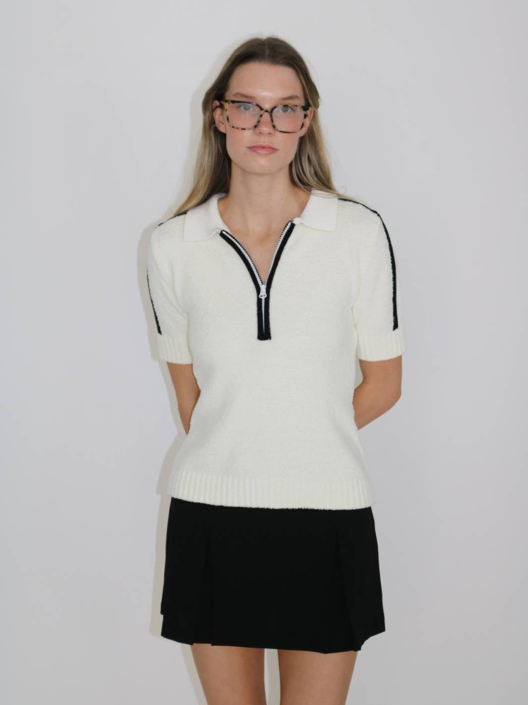 Pippa Half Zip Polo