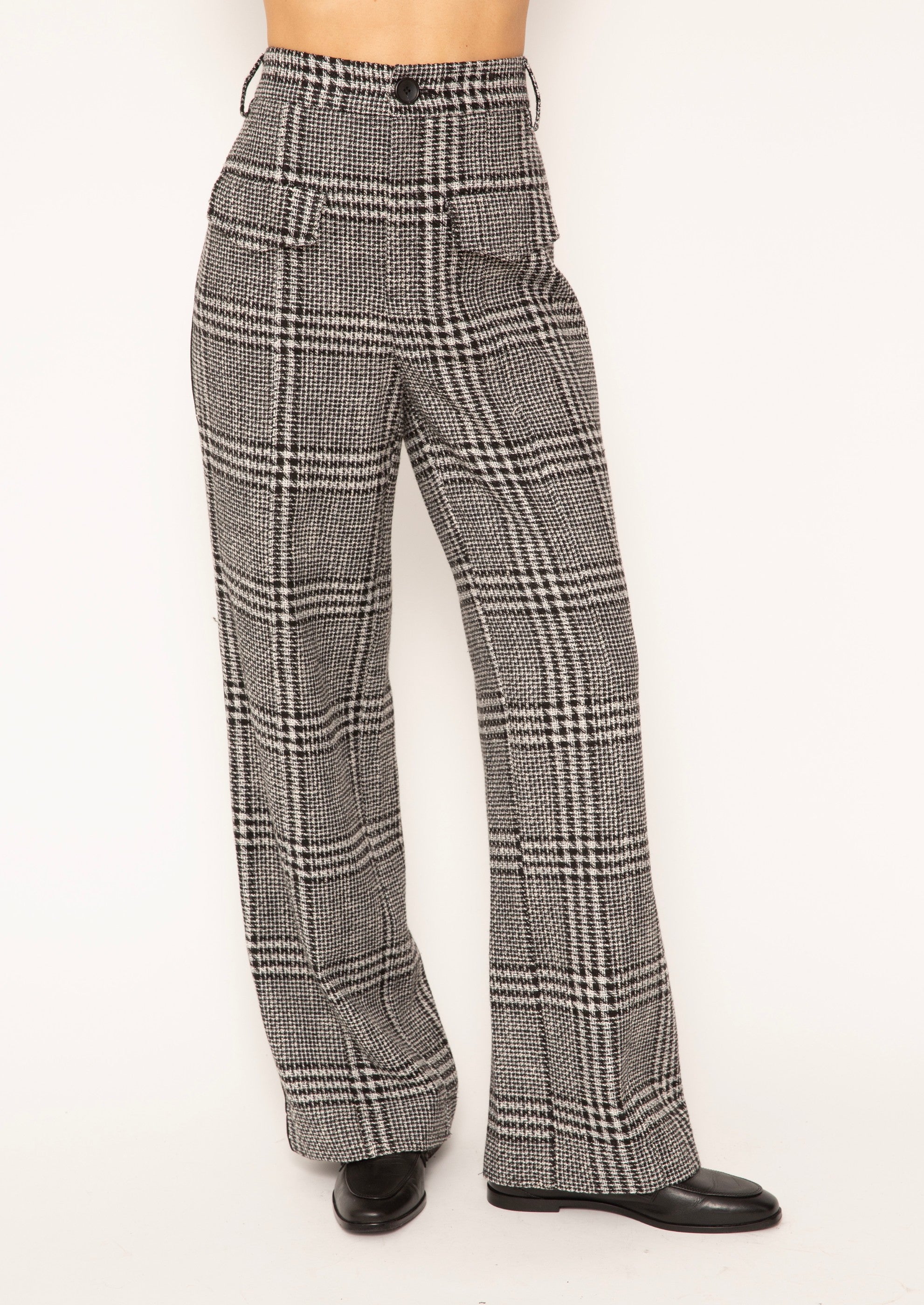 Odette High Waisted Track Stripe Pants