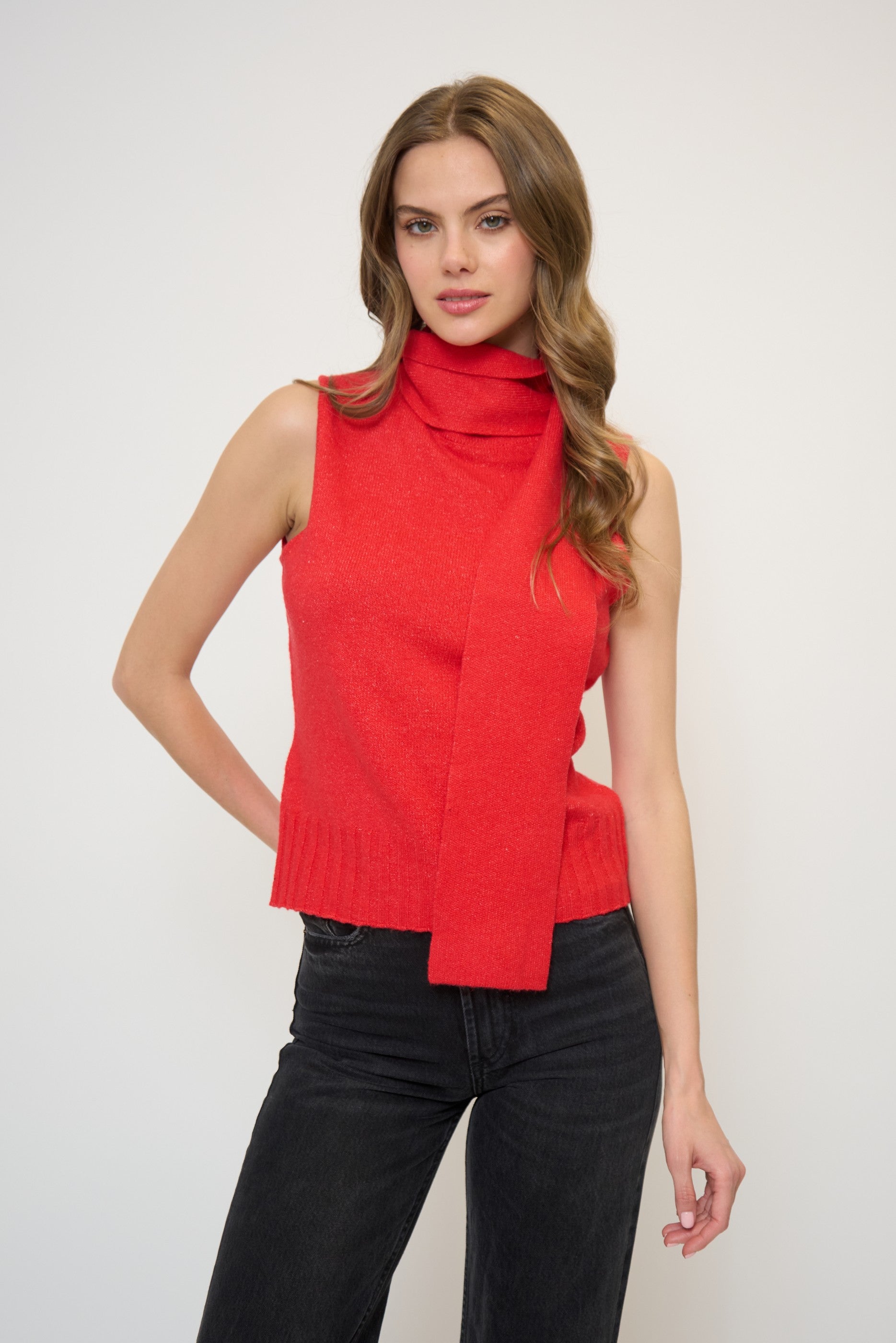 Wyatt Robbie Scarf Tank
