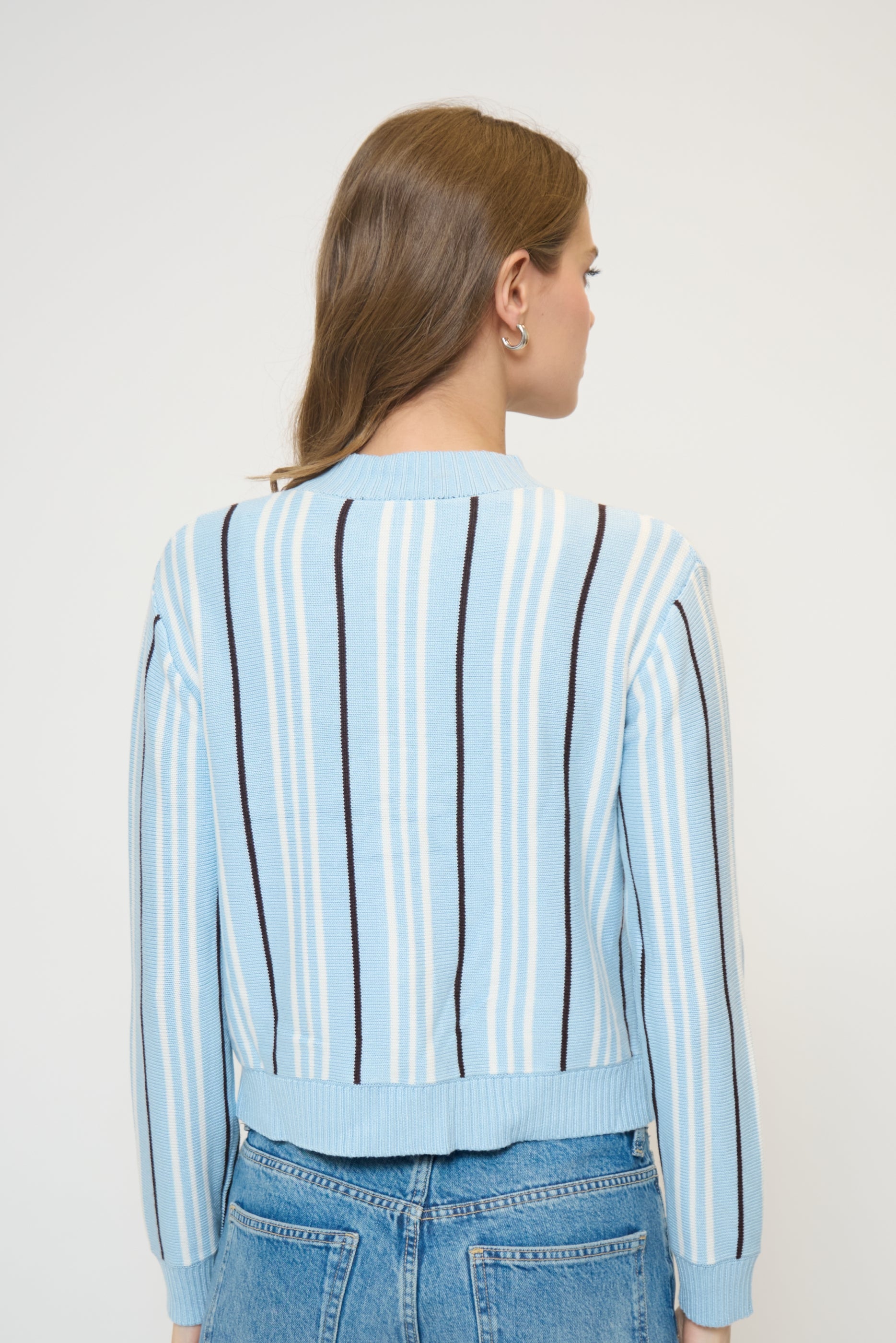 Alba Vertical Stripe Sweater