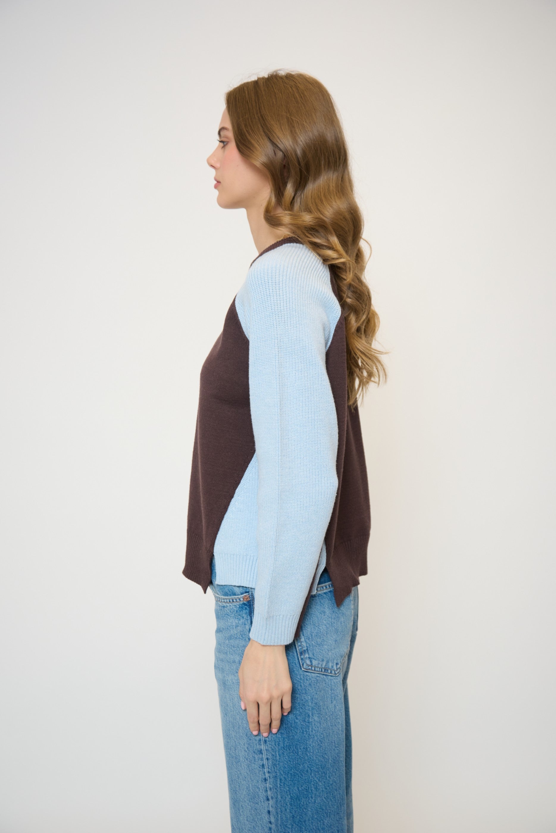 Parker Color Blocked Pullover