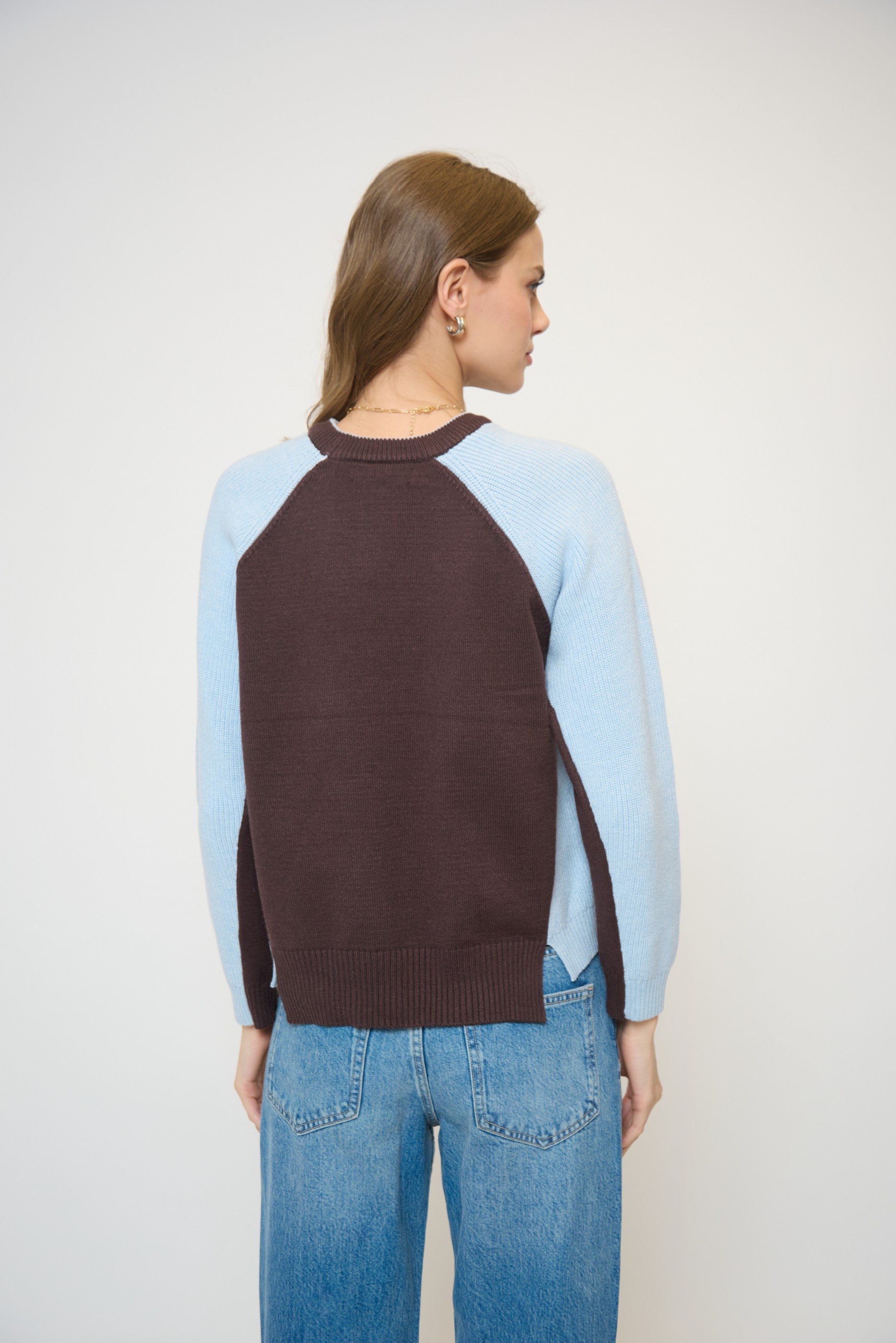 Parker Color Blocked Pullover