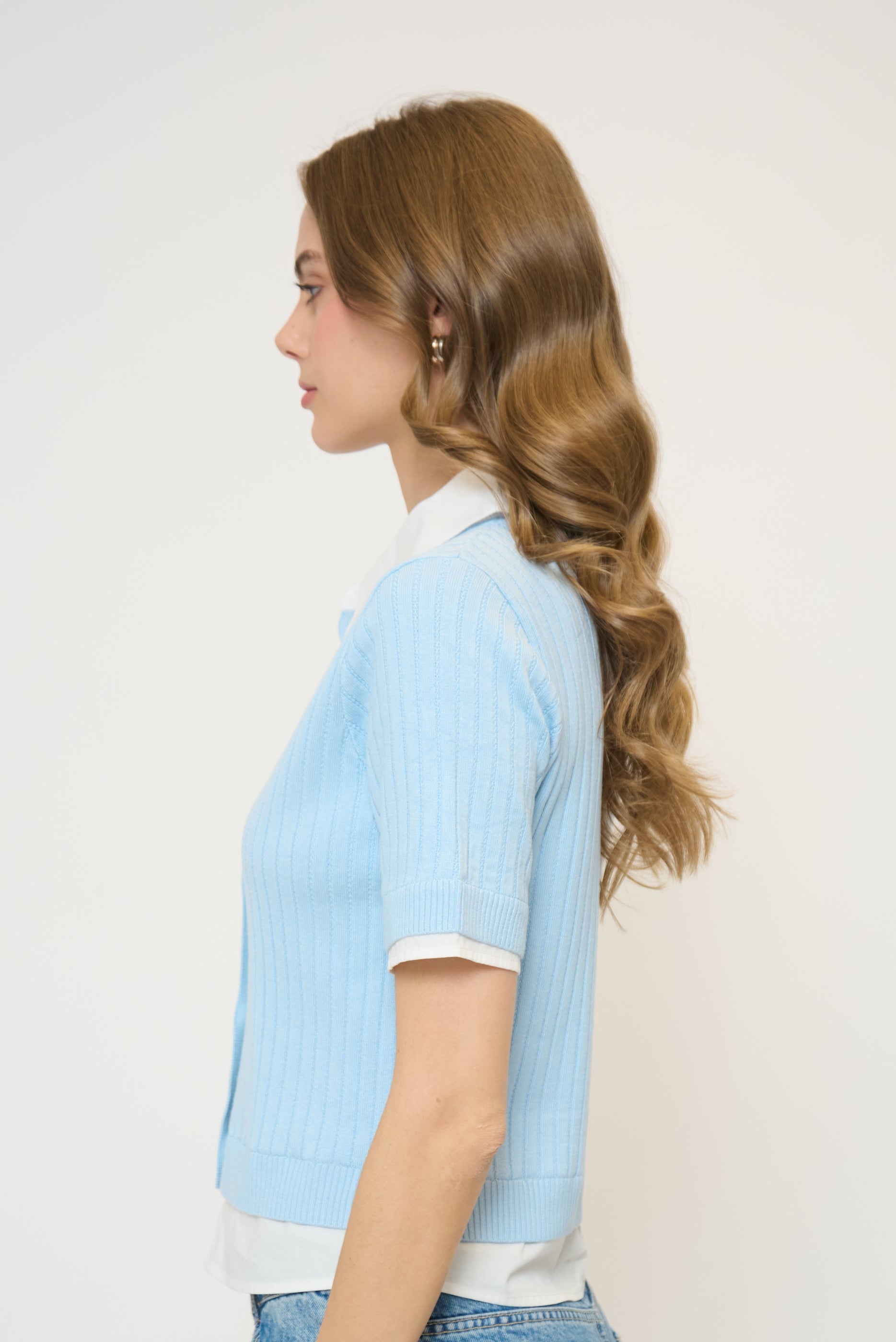 Alba Scrunch Sleeve Twofer