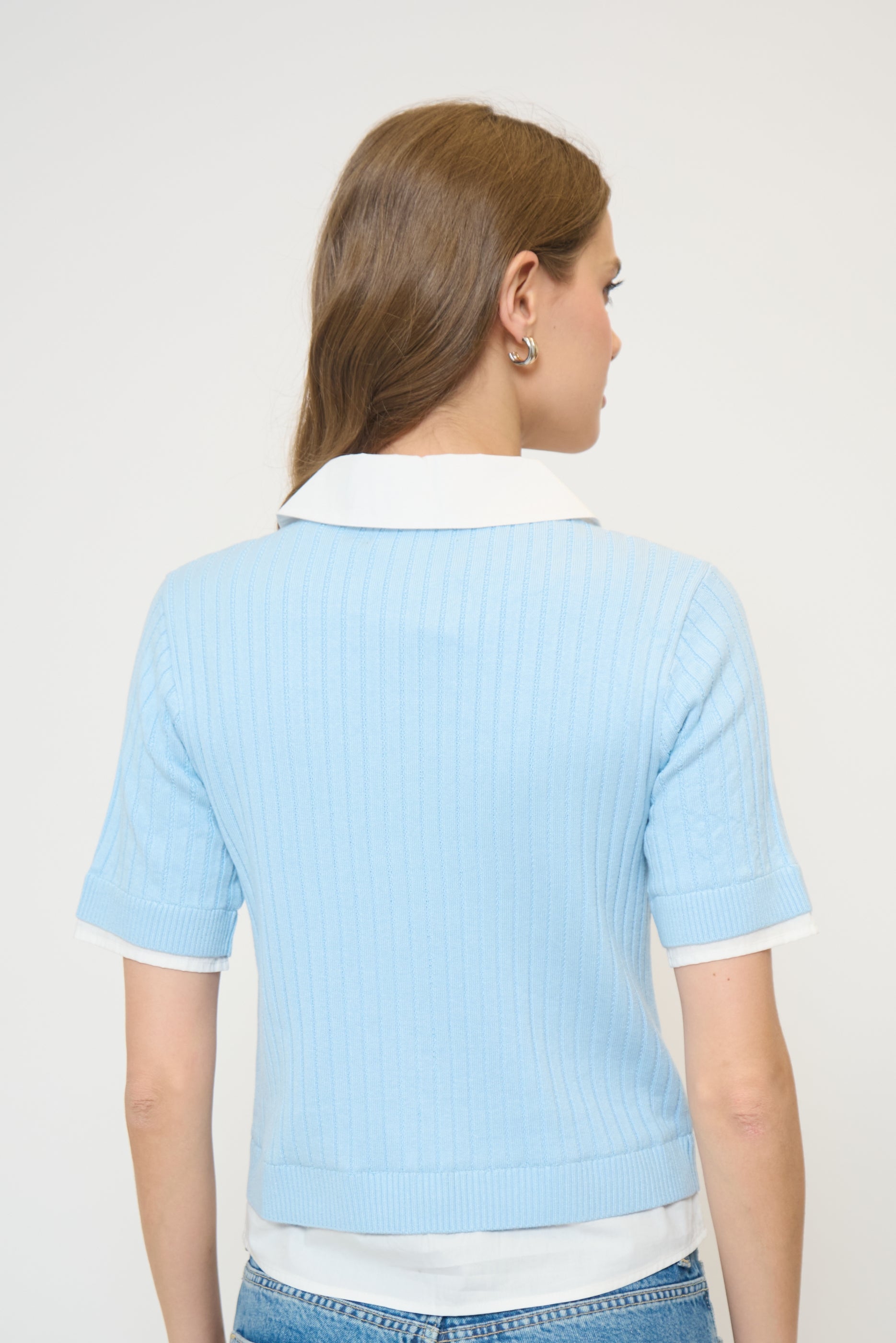 Alba Scrunch Sleeve Twofer