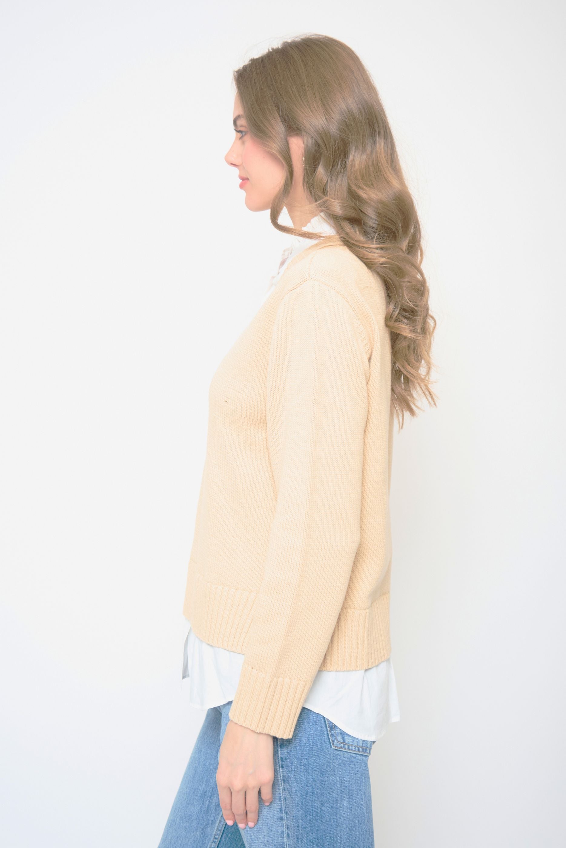 Maisie Mandarin Collar Twofer