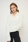 Tasha Cable Chenille Half Zip