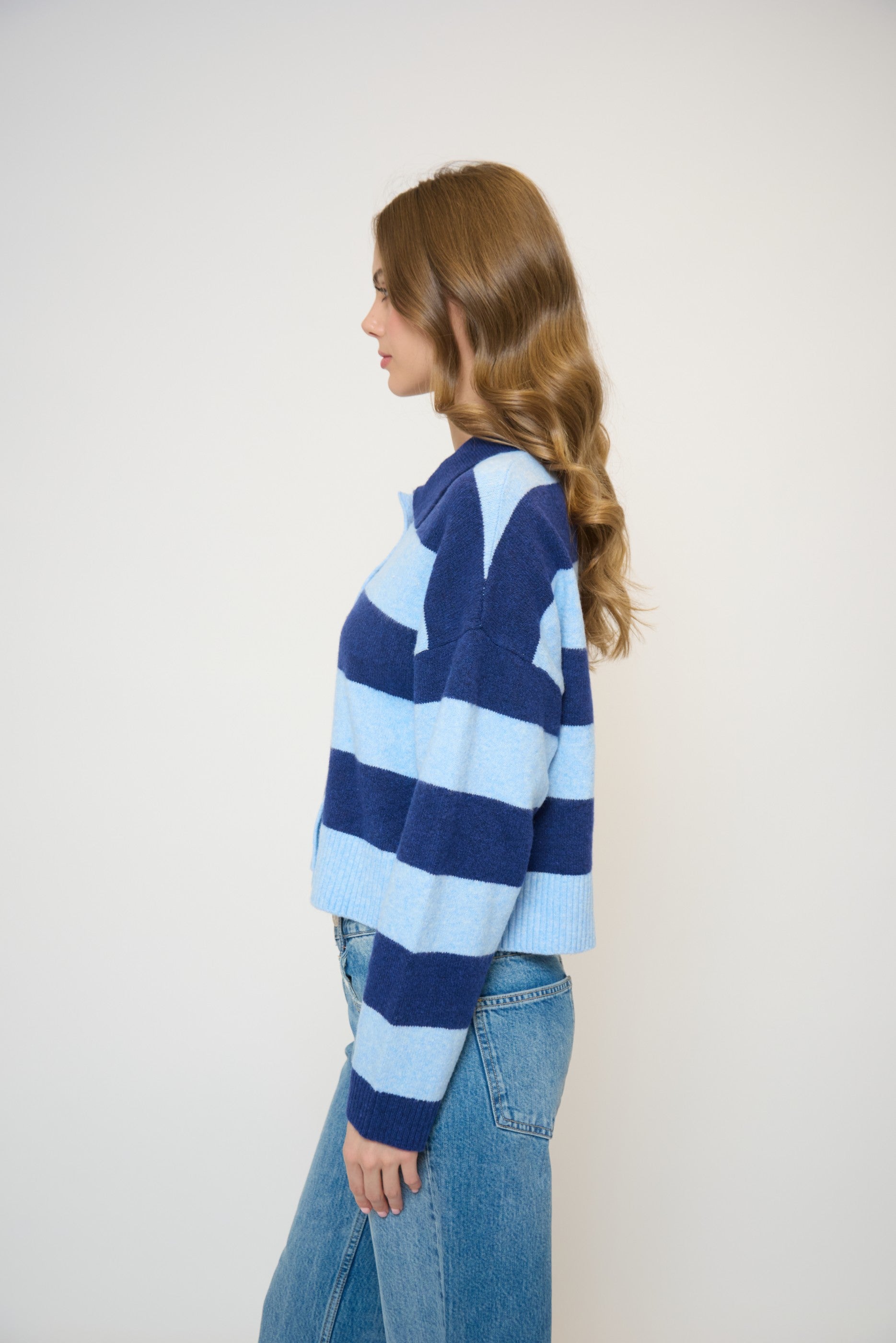 Wyatt Striped Rugby Sweater
