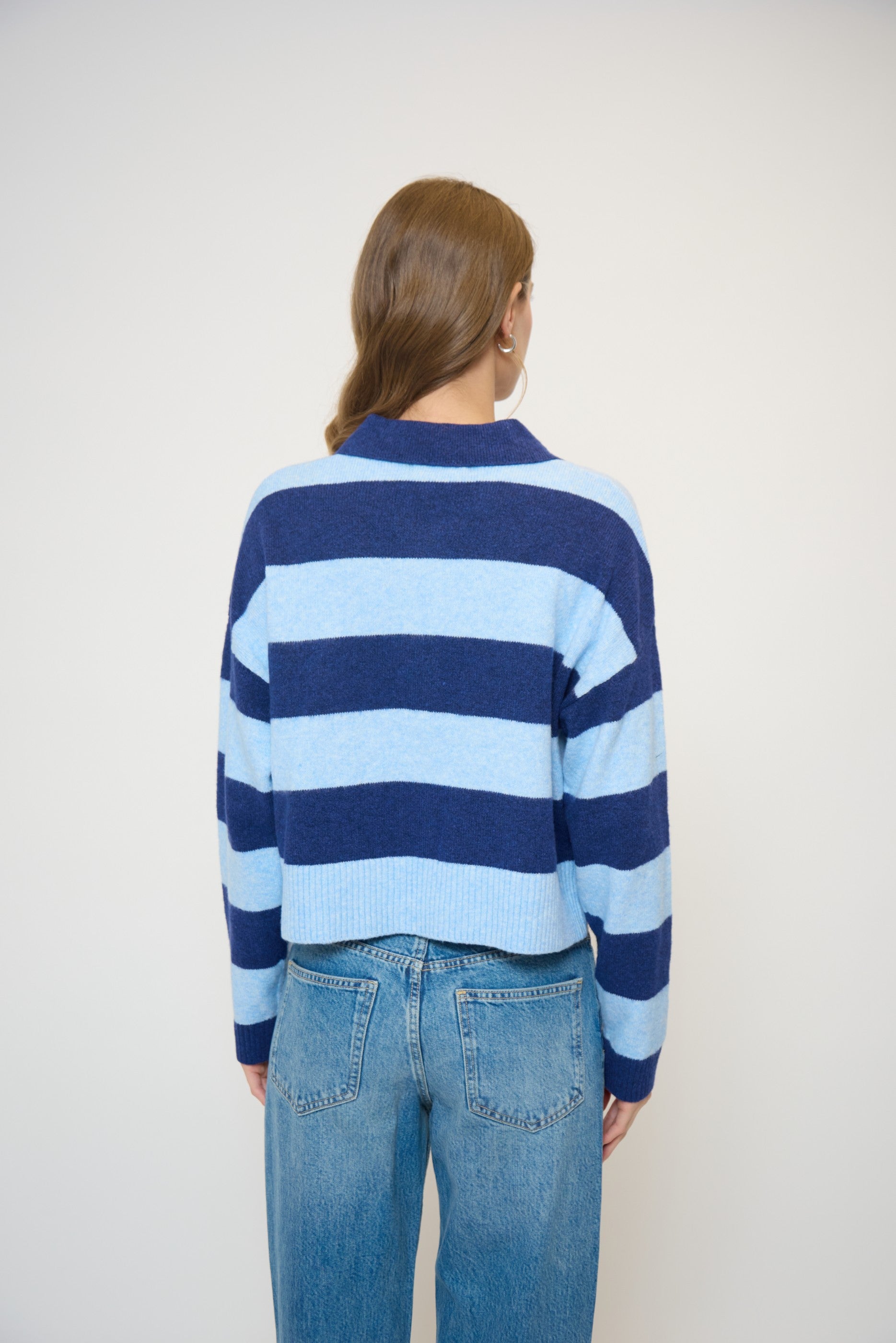Wyatt Striped Rugby Sweater